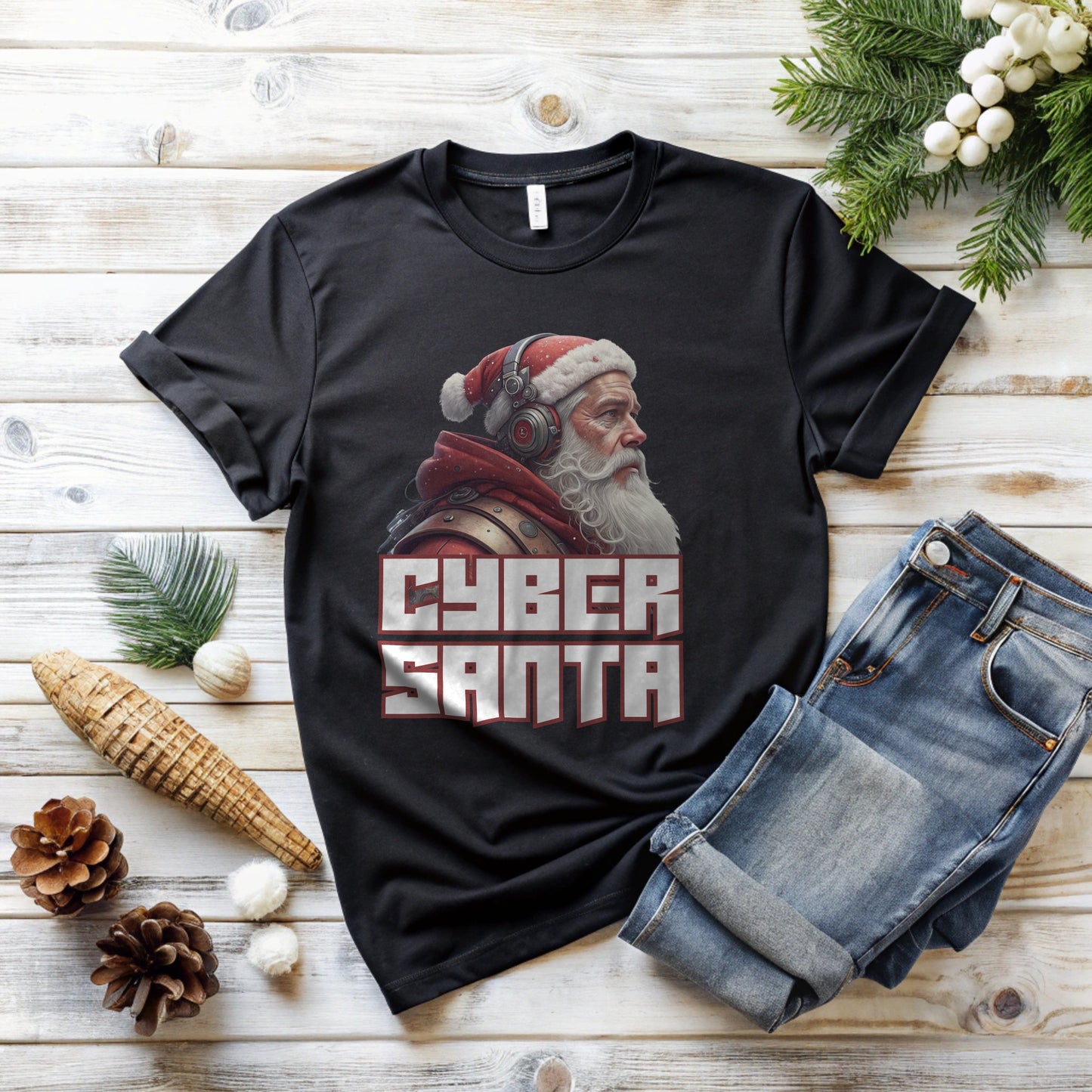 Cyber Santa T-Shirt