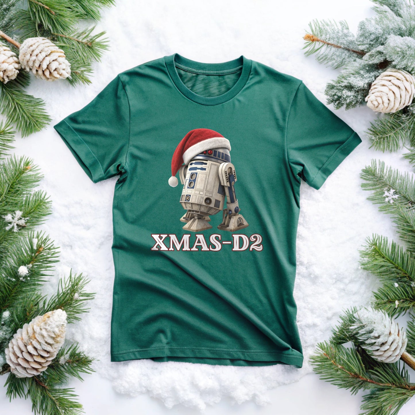 R2-D2 Santa's Hat Tee