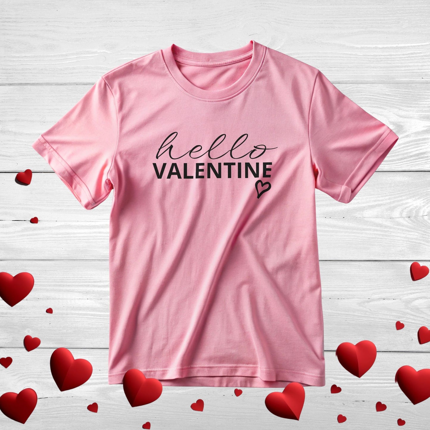 Hello Valentine Unisex Tee