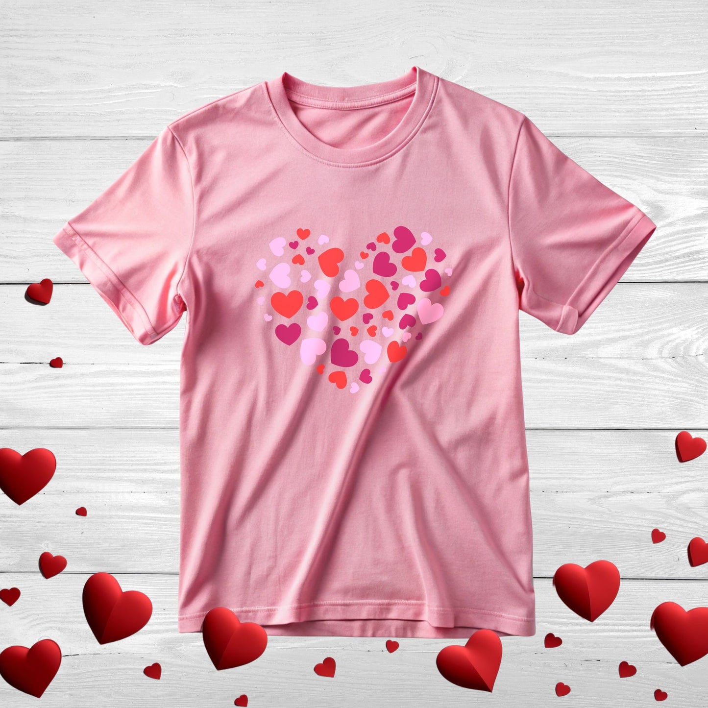 Heart Pattern Tee