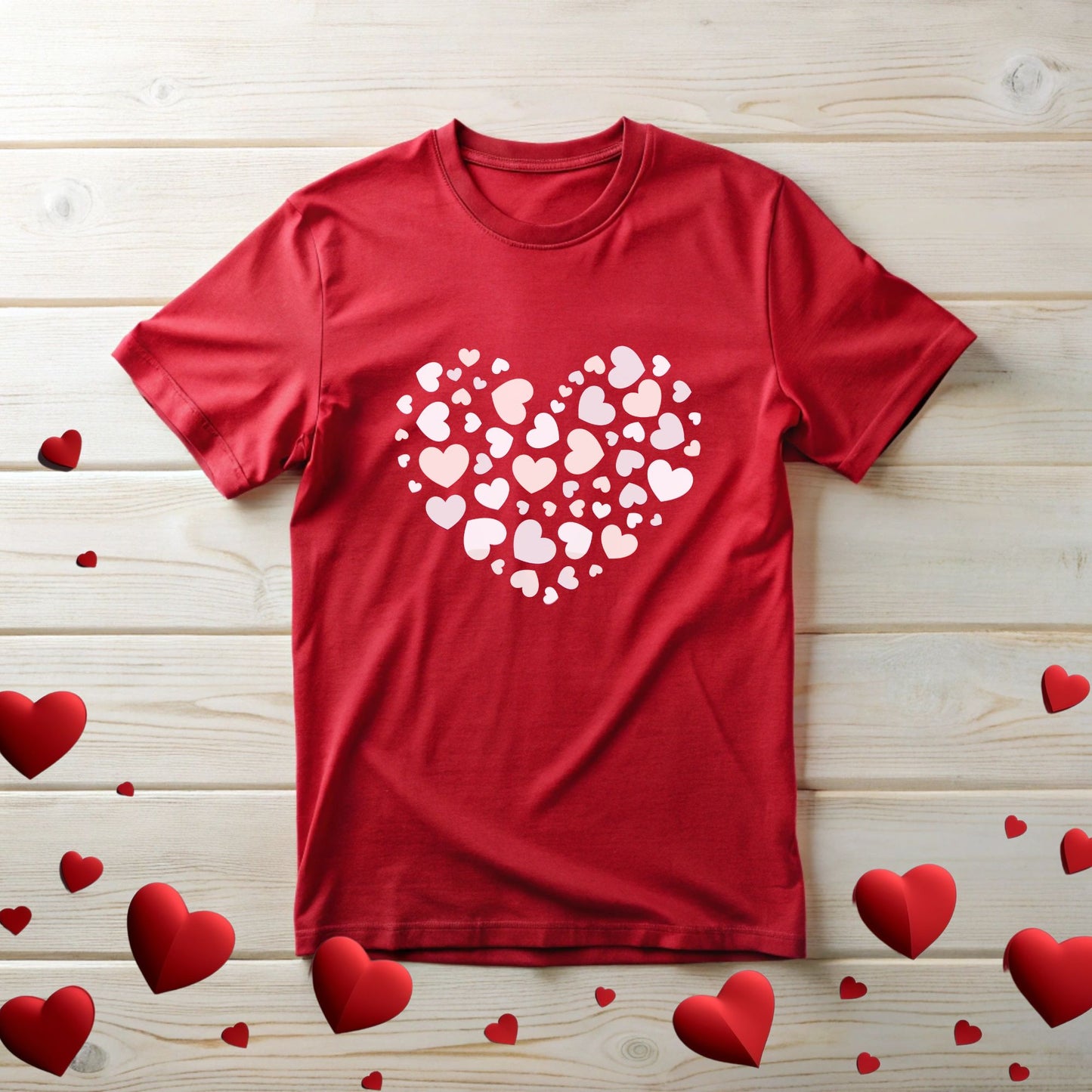 Heart Pattern Tee