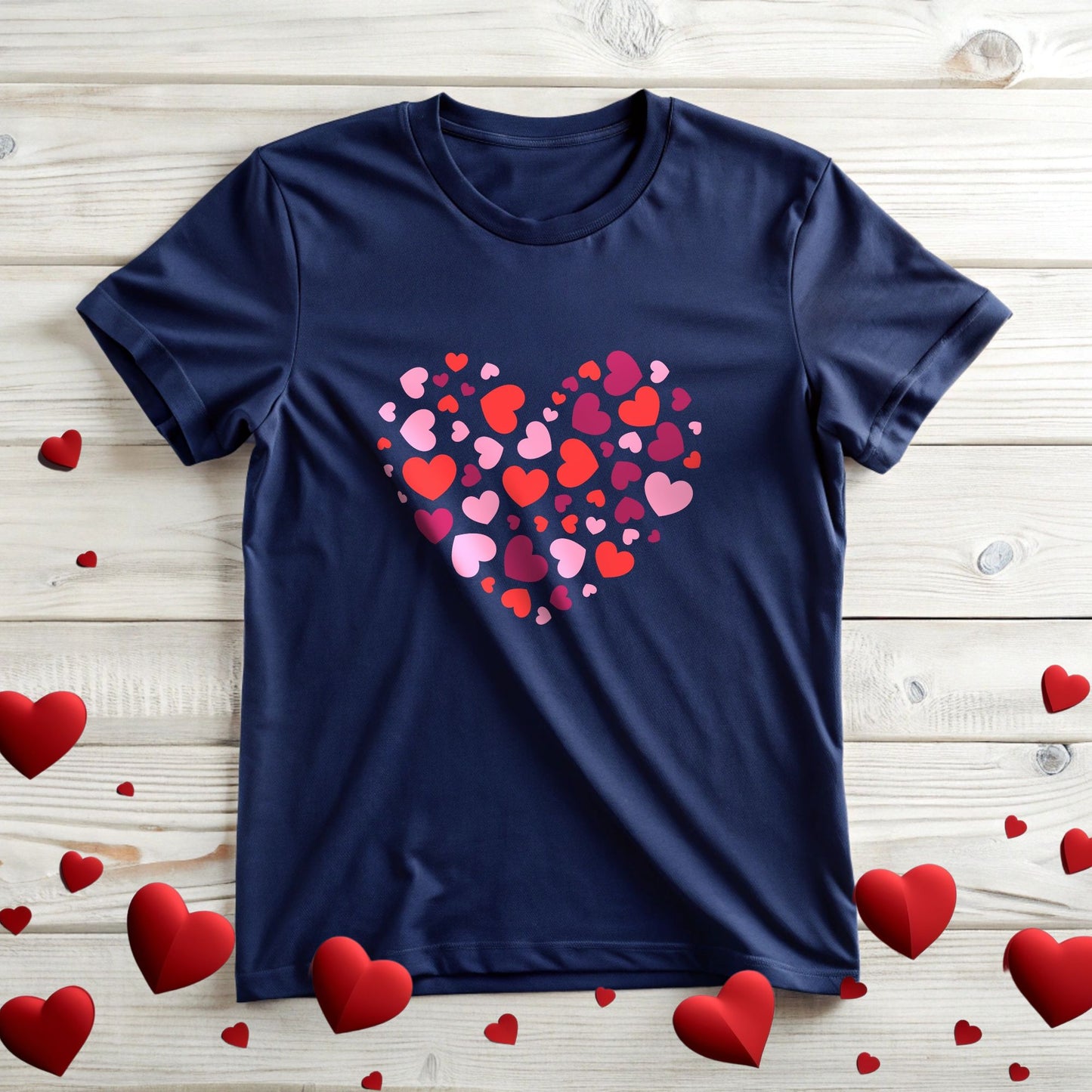 Heart Pattern Tee