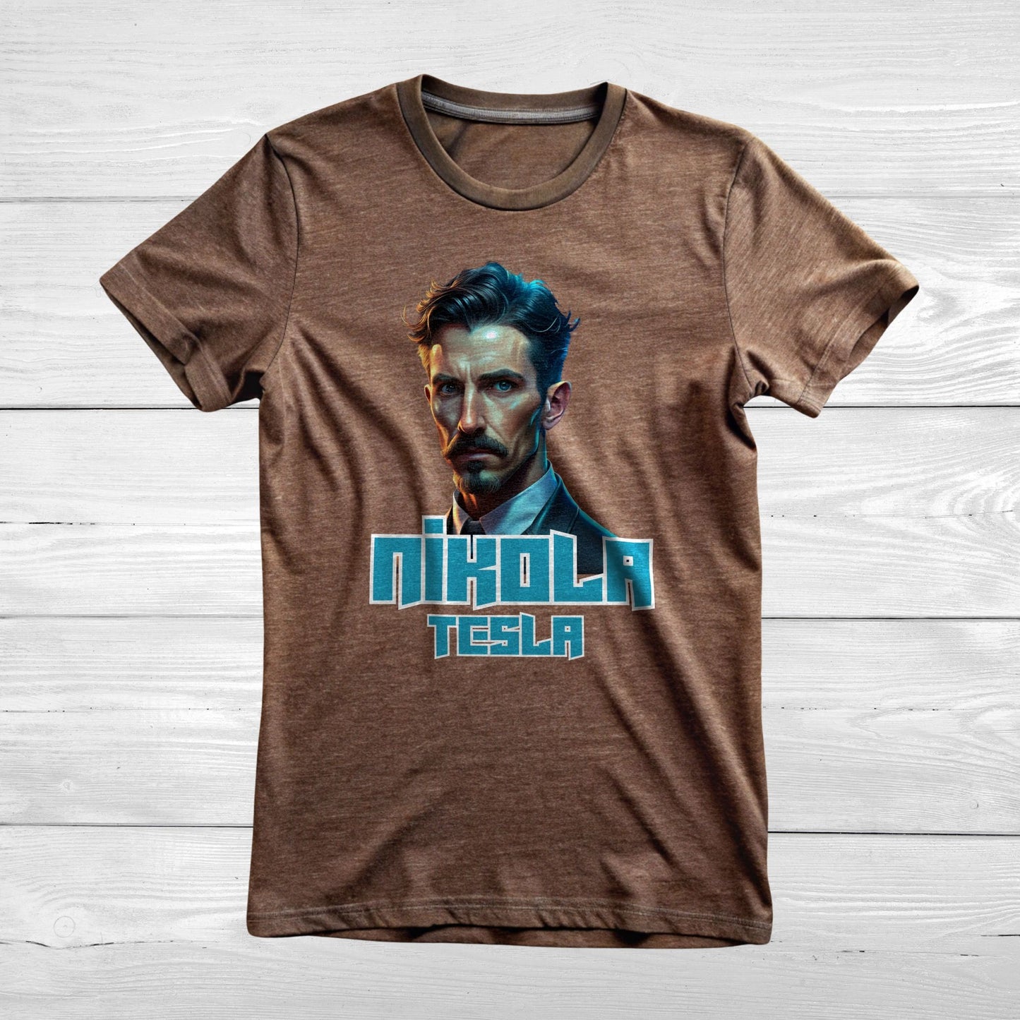 Nikola Tesla Cyberpunk Tee