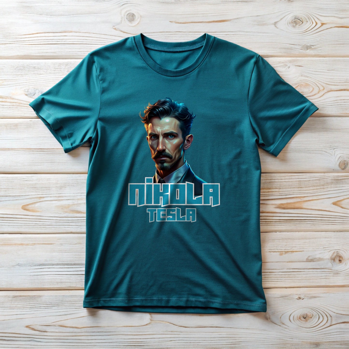 Nikola Tesla Cyberpunk Tee