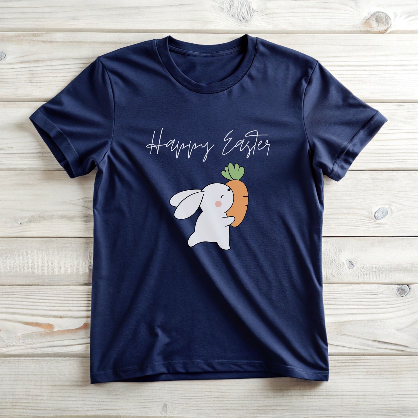 Bunny carries the carrot T-Shirt for Easter