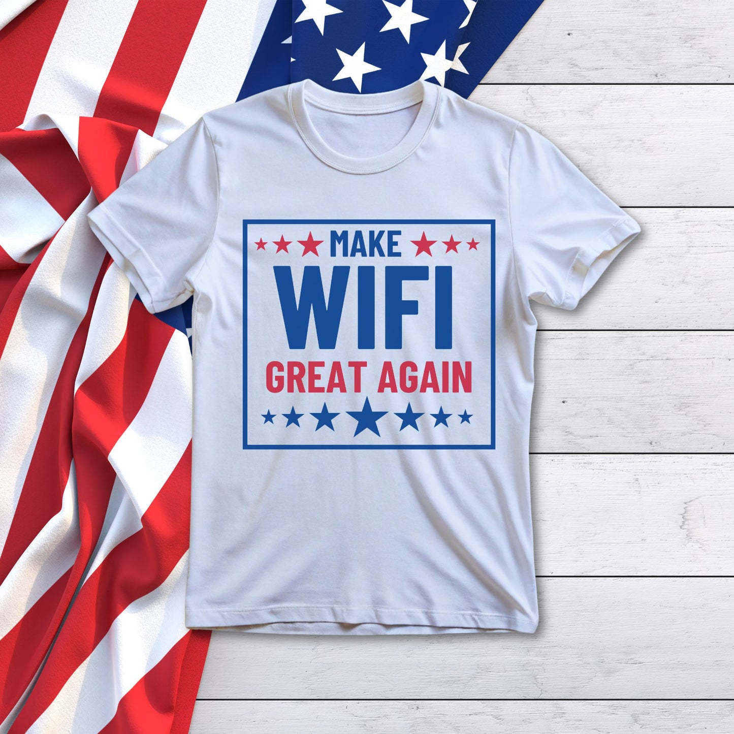 Make WIFI Great Again Graphic Tee