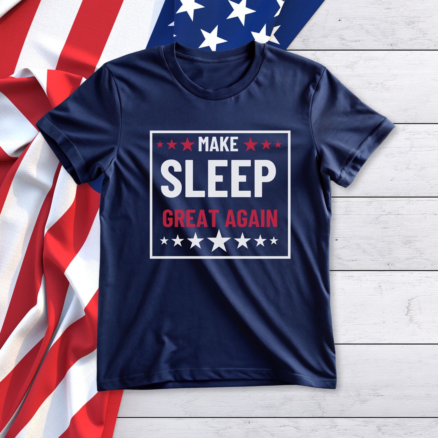 Make SLEEP Great Again Unisex Jersey Short Sleeve Tee