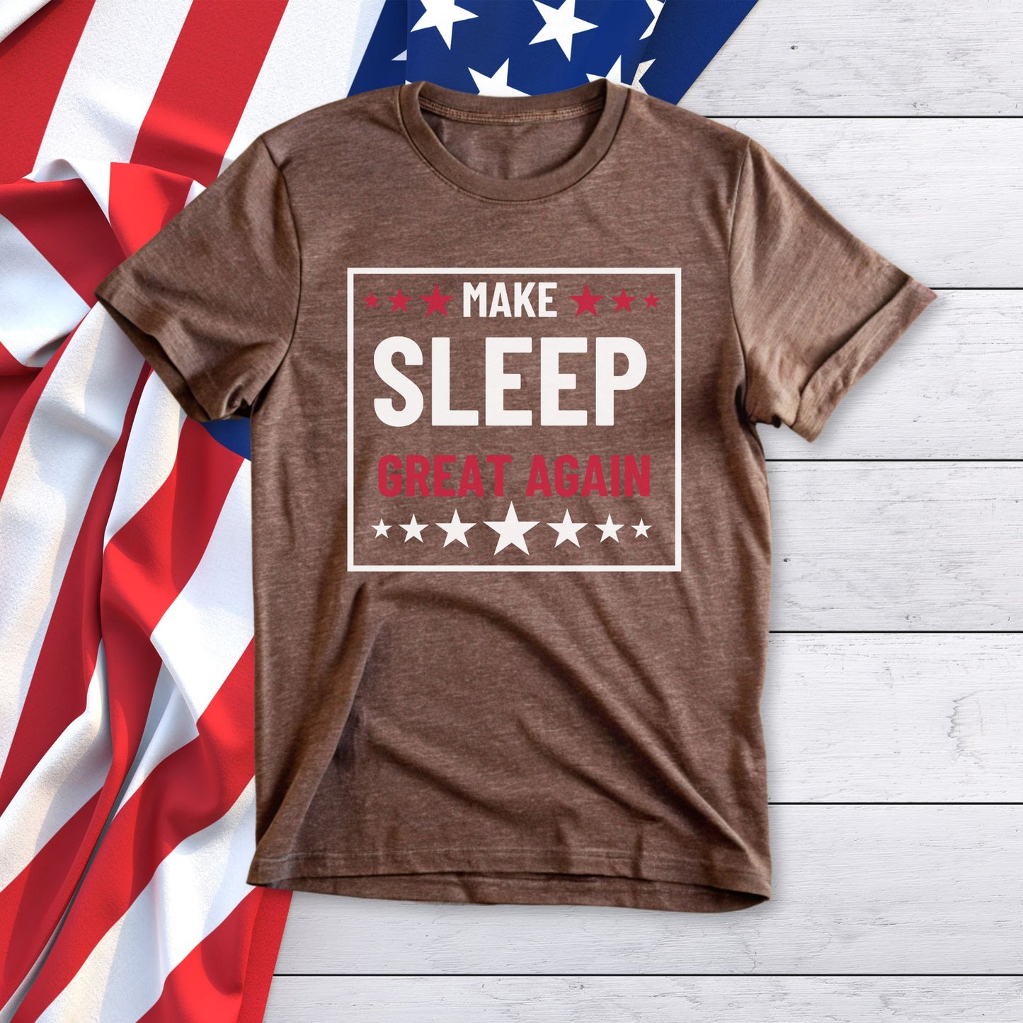 Make SLEEP Great Again Unisex Jersey Short Sleeve Tee