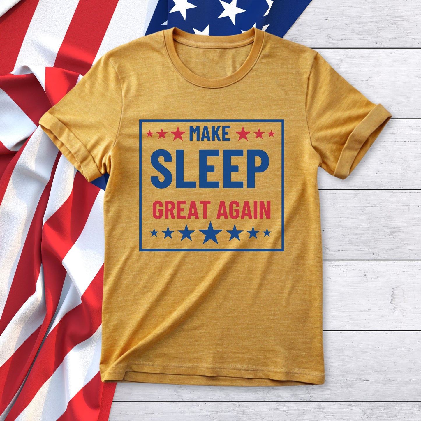 Make SLEEP Great Again Unisex Jersey Short Sleeve Tee