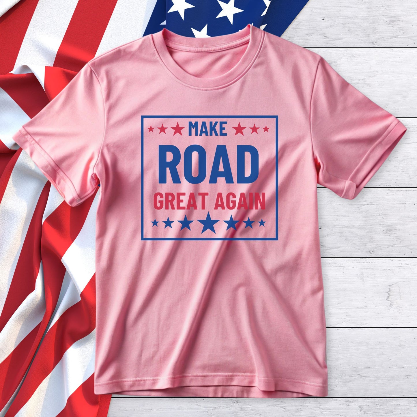 Make ROAD Great Again Unisex Jersey Short Sleeve Tee