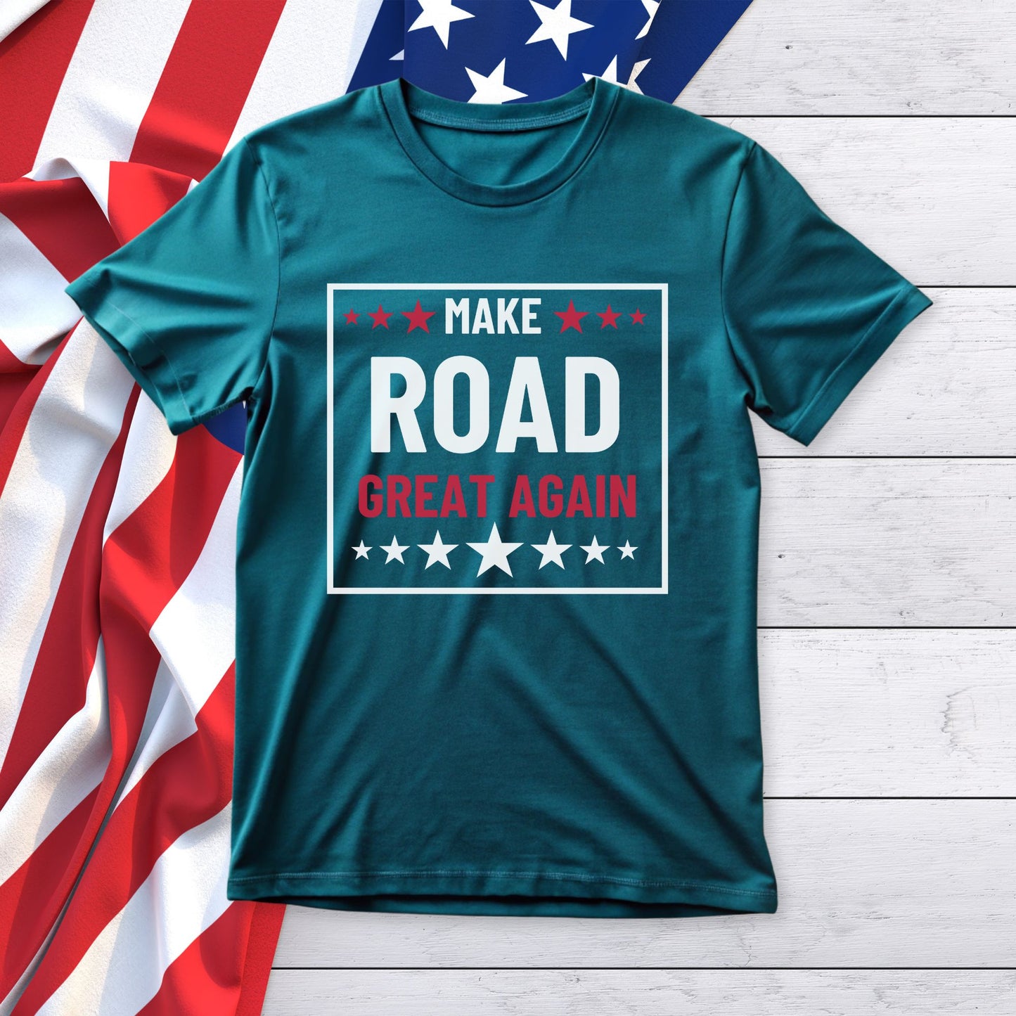 Make ROAD Great Again Unisex Jersey Short Sleeve Tee