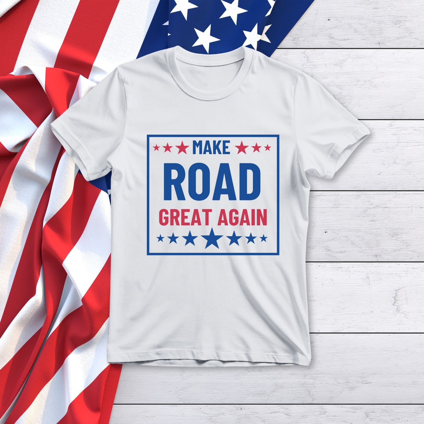 Make ROAD Great Again Unisex Jersey Short Sleeve Tee