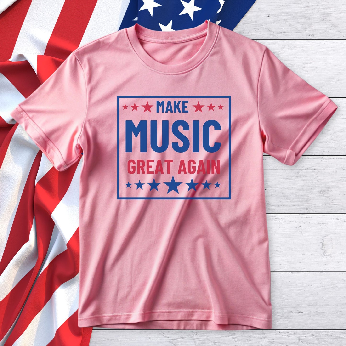 Make MUSIC Great Again Music Lover Tee