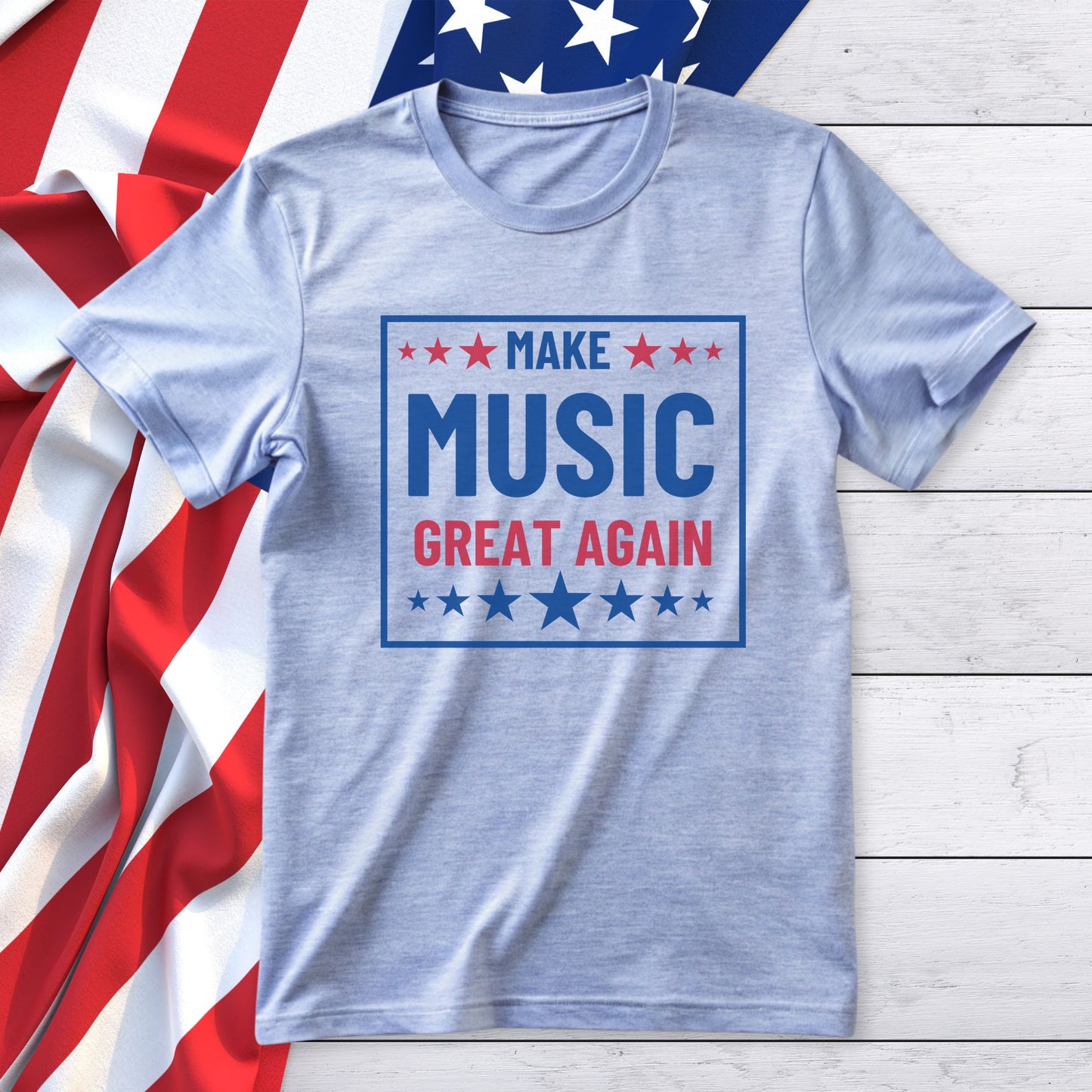 Make MUSIC Great Again Music Lover Tee