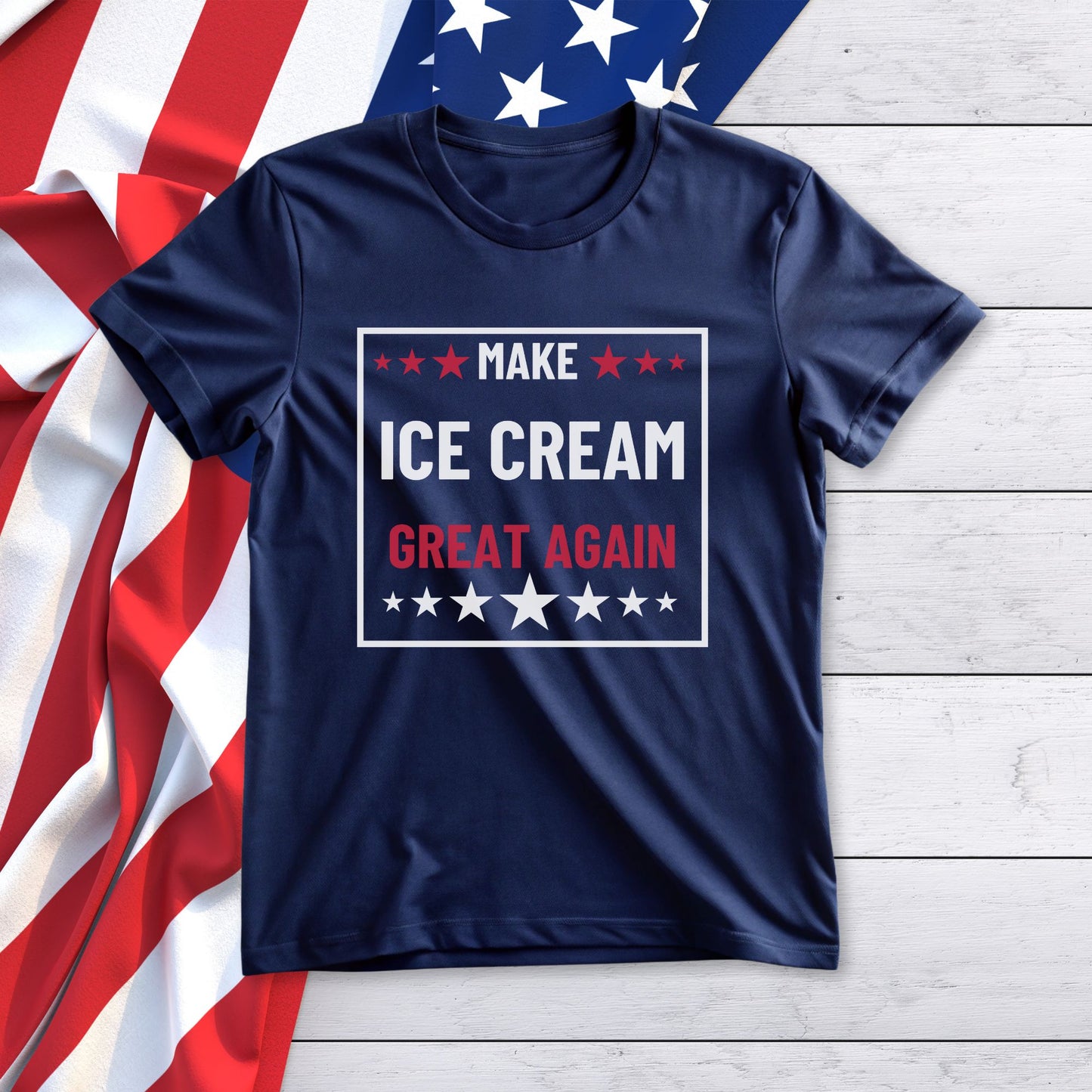 Make ICE CREAM Great Again Ice Cream Lover Tee