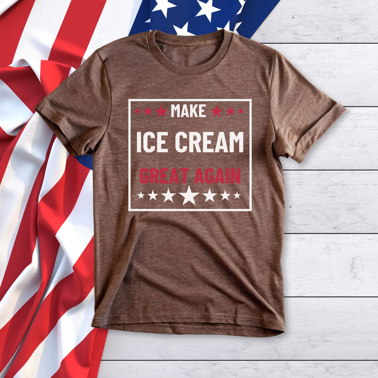 Make ICE CREAM Great Again Ice Cream Lover Tee