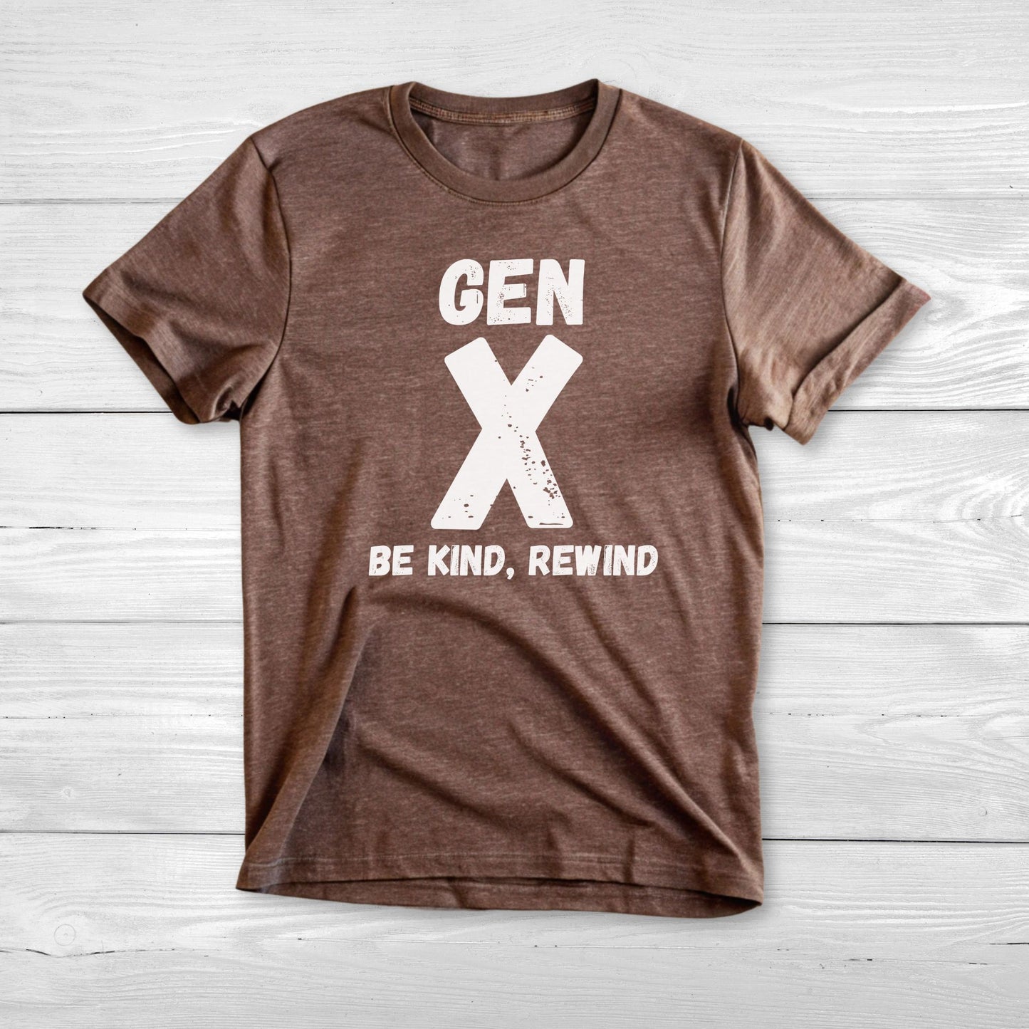 GEN X Be Kind, Rewind Unisex Jersey Short Sleeve Tee