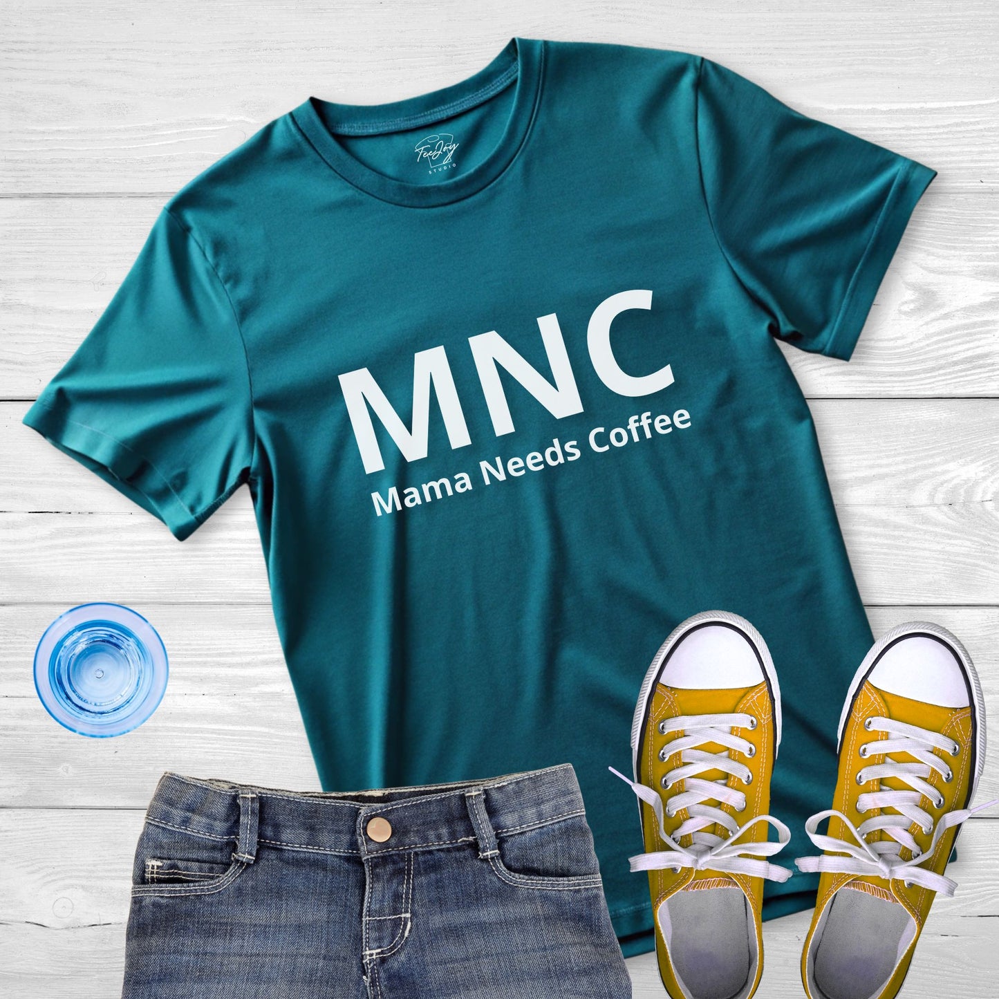 MNC: Mama Needs Coffee Mother's Day Tee