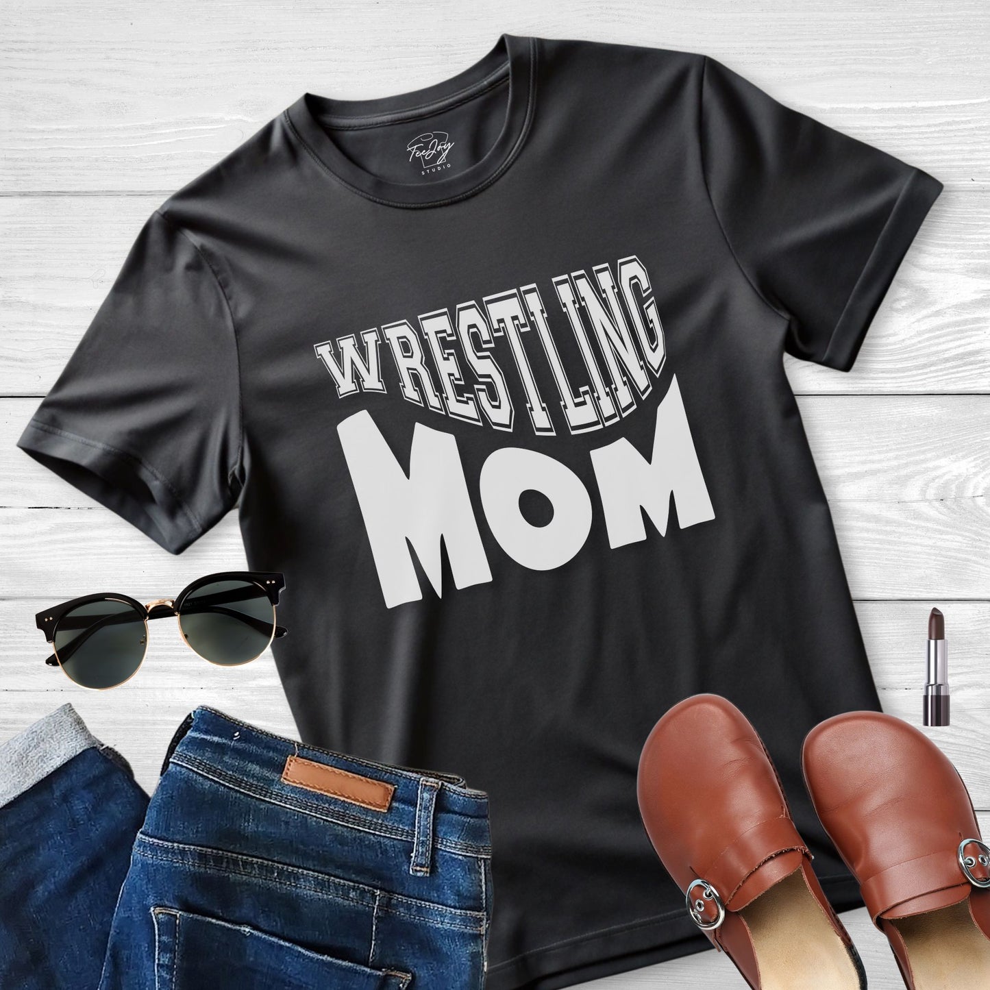 Wrestling Mom: Mat Warrior Tee