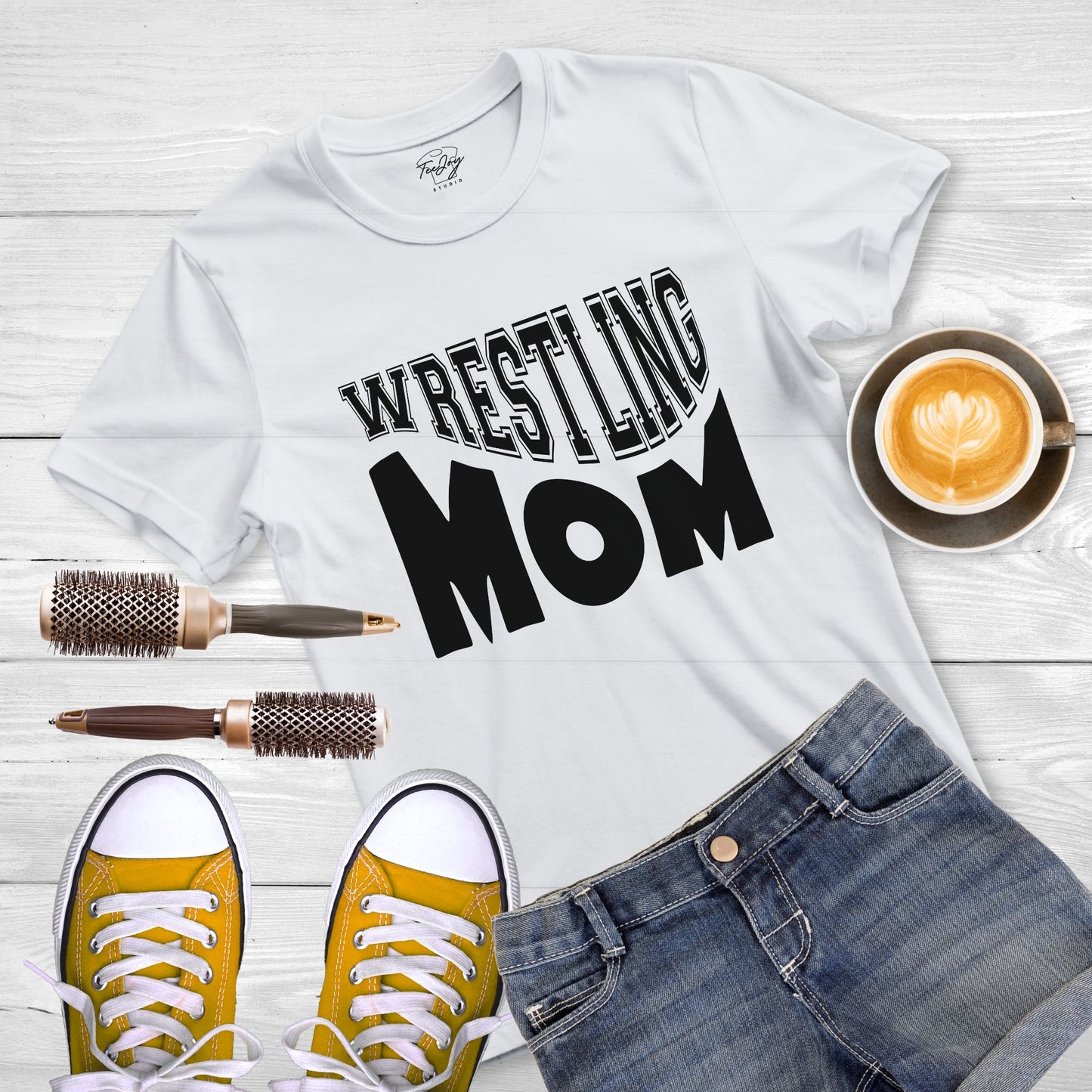 Wrestling Mom: Mat Warrior Tee