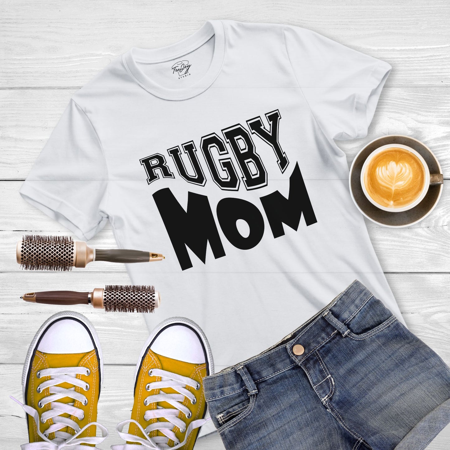 Rugby Mom: Scrum Supporter Tee