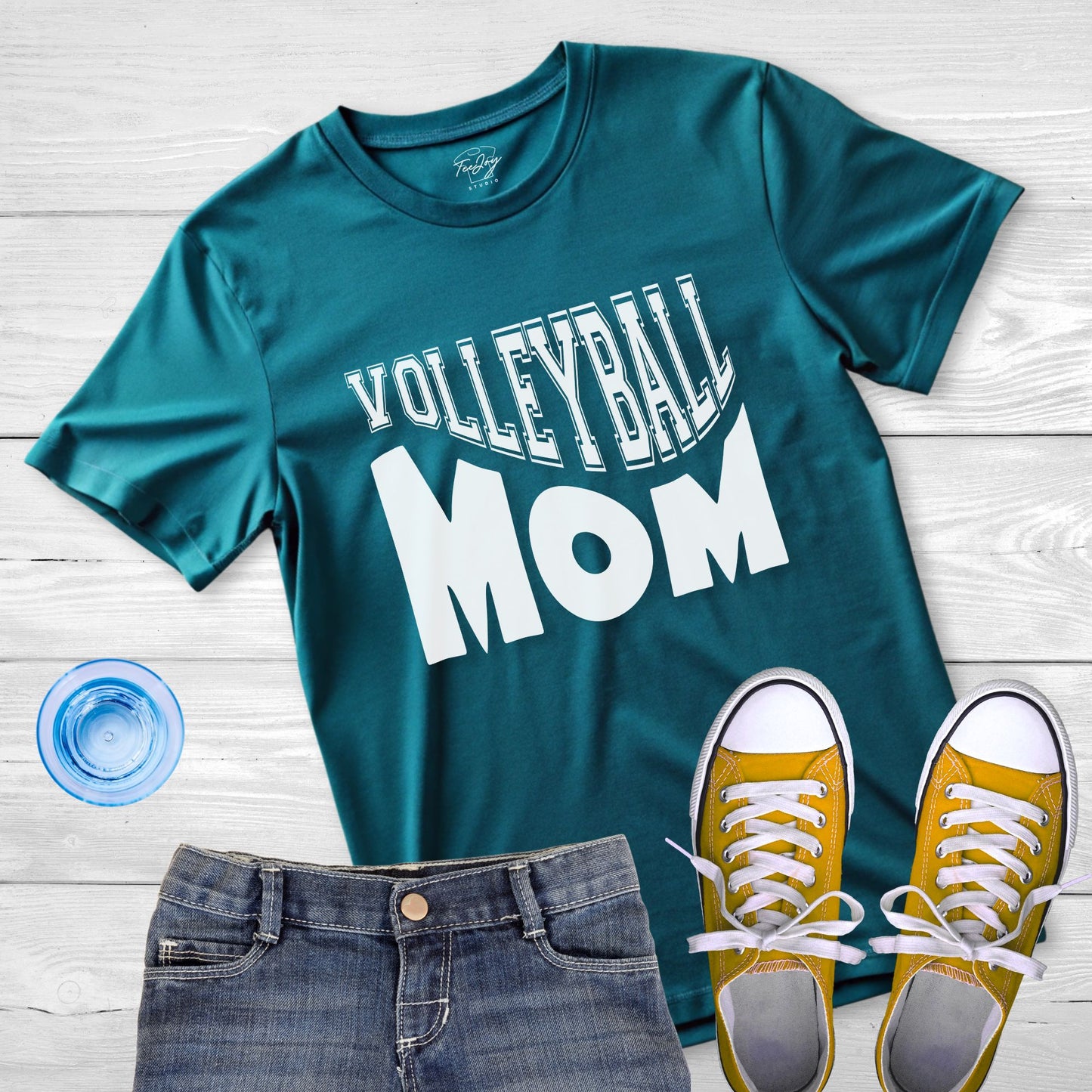 Volleyball Mom: Court Champion Tee
