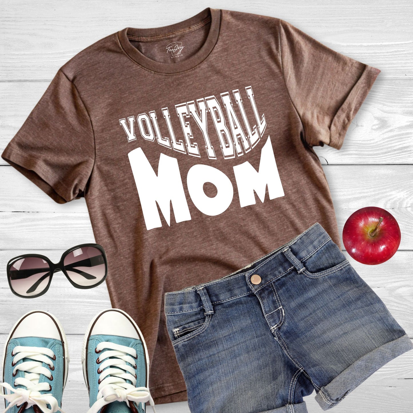 Volleyball Mom: Court Champion Tee