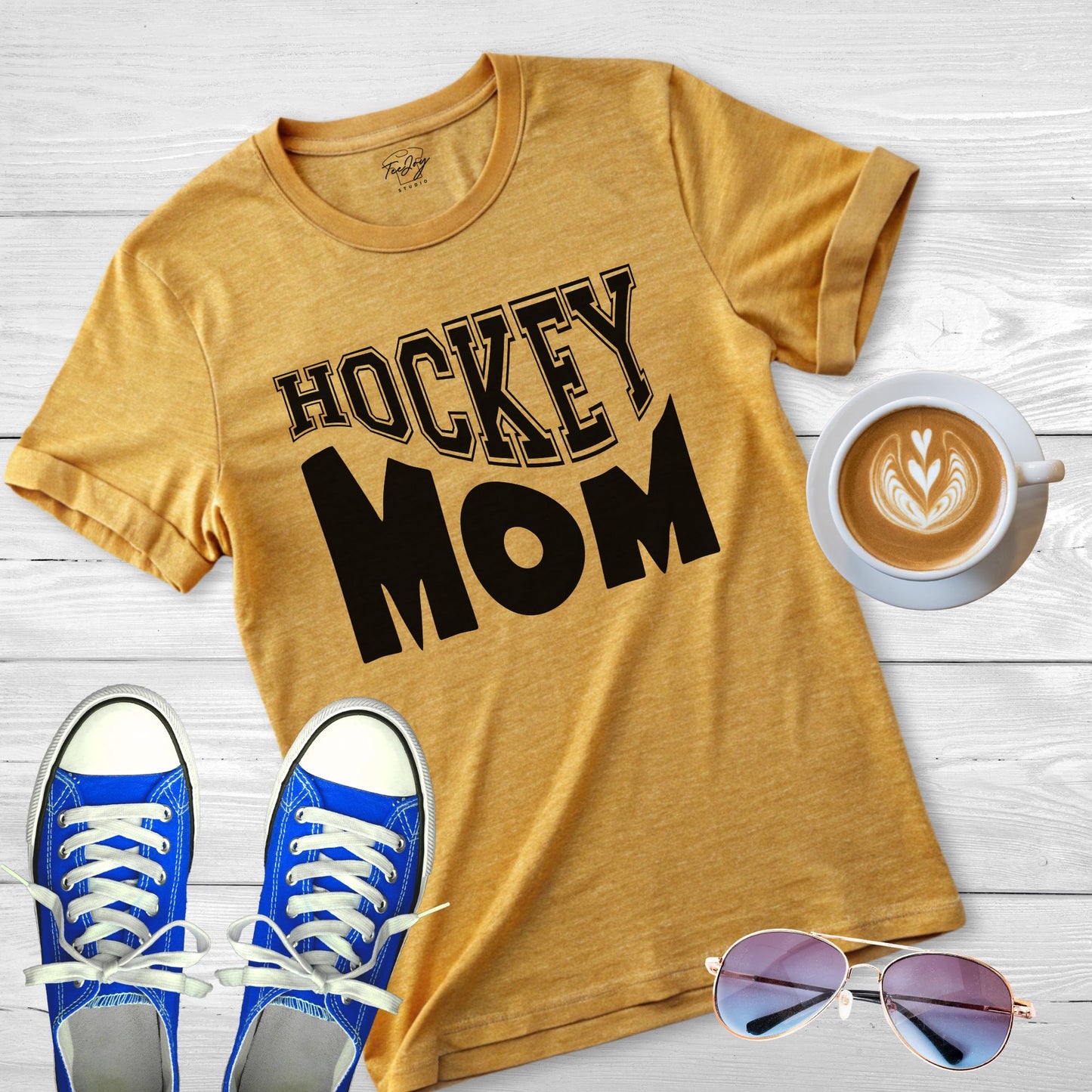 Hockey Mom: Ice Rink Royalty Tee