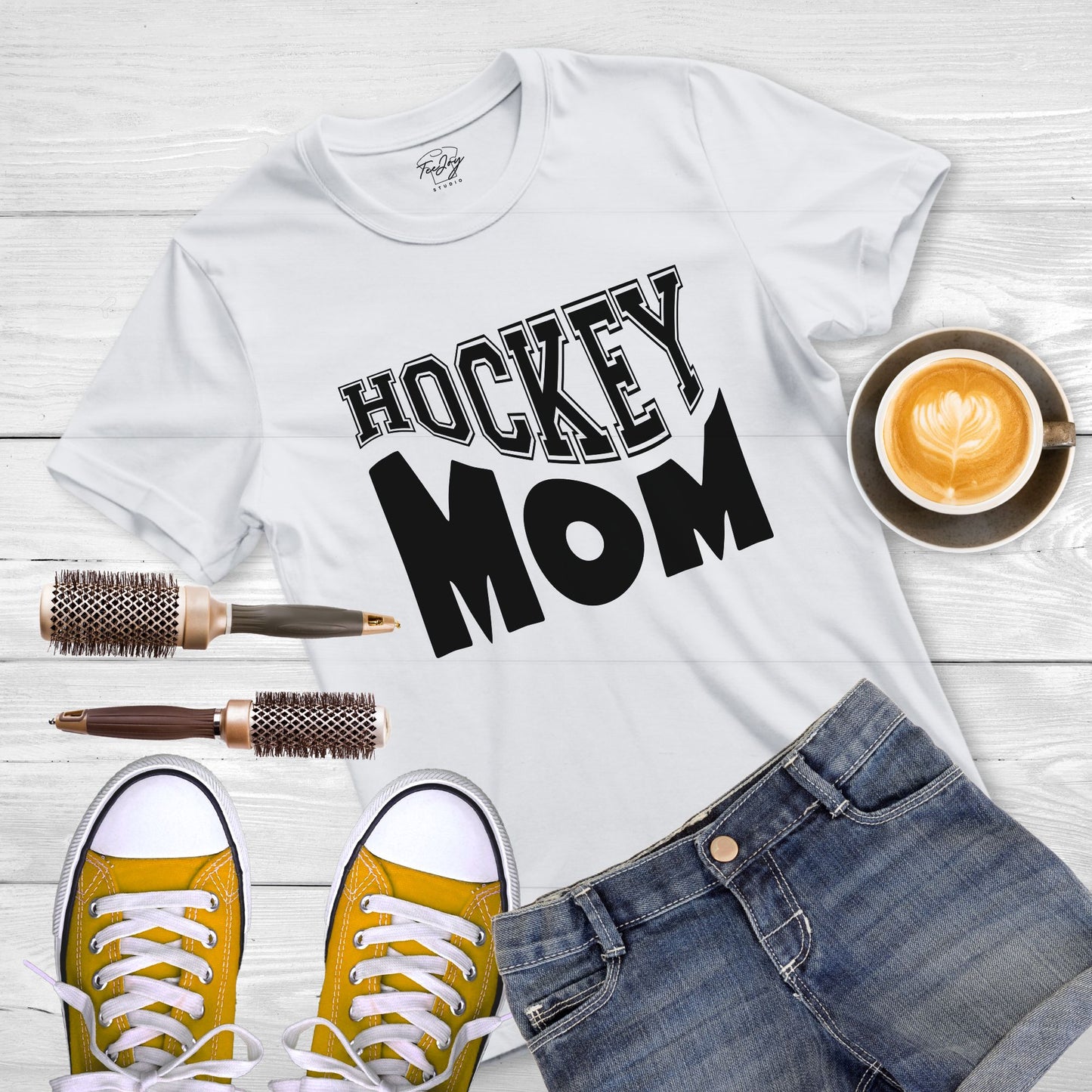 Hockey Mom: Ice Rink Royalty Tee