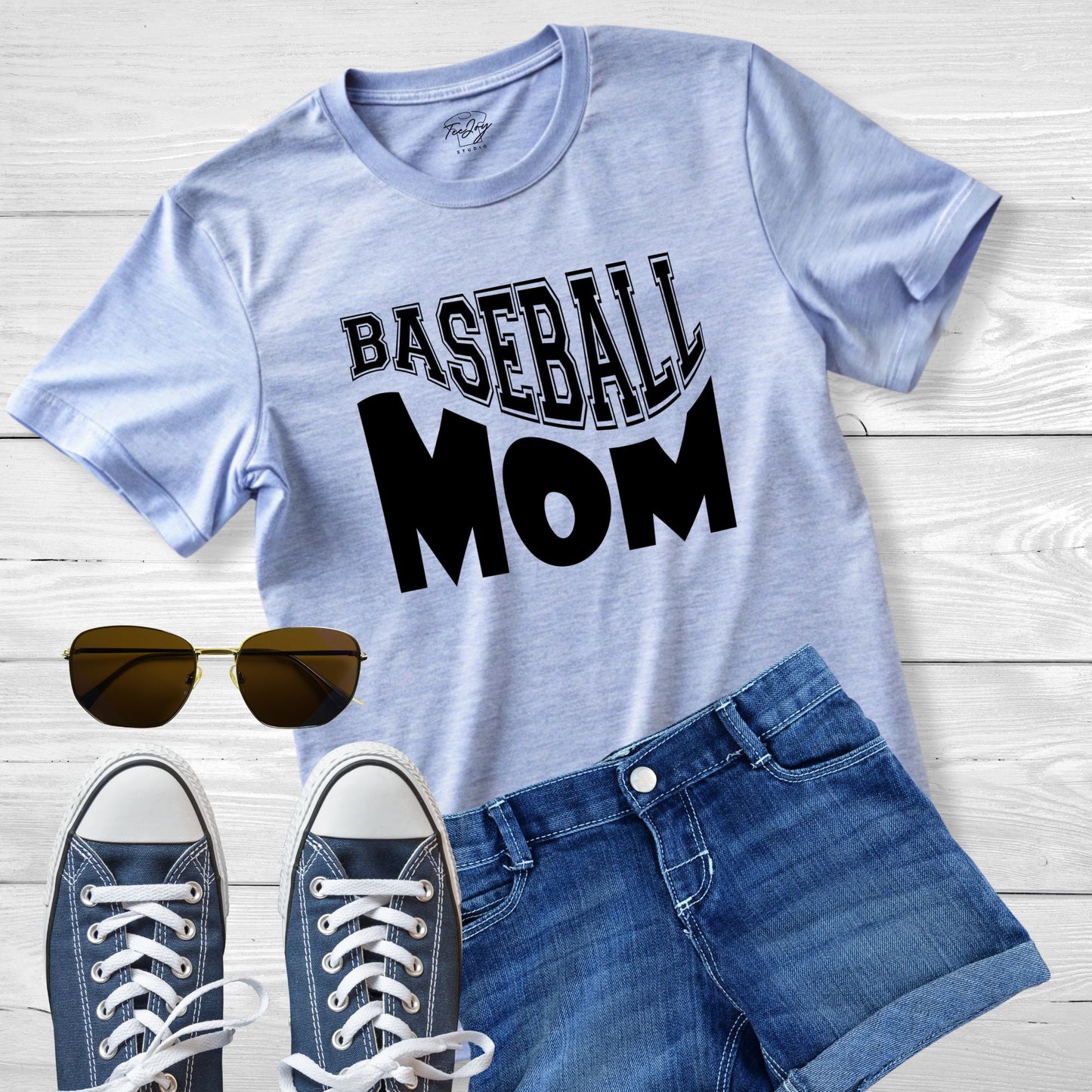 Baseball Mom: Diamond Diva Tee