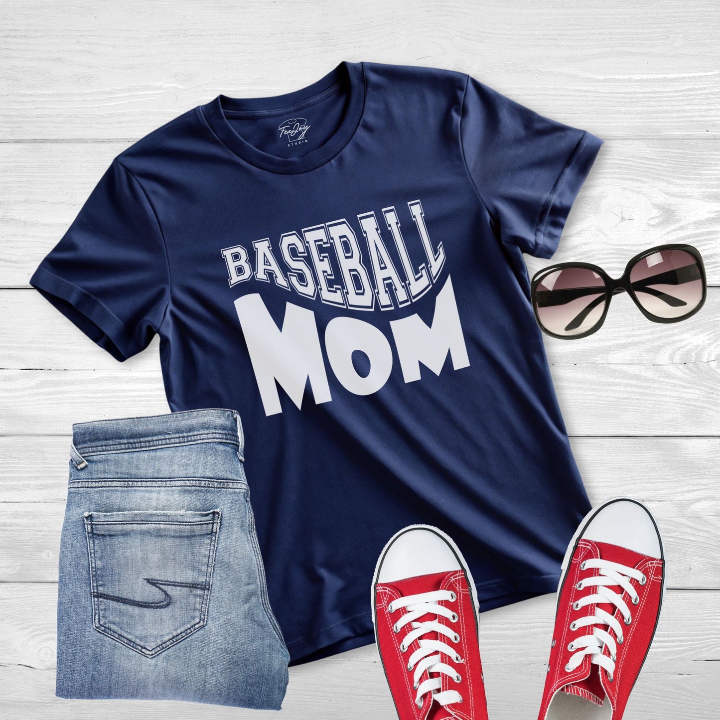 Baseball Mom: Diamond Diva Tee