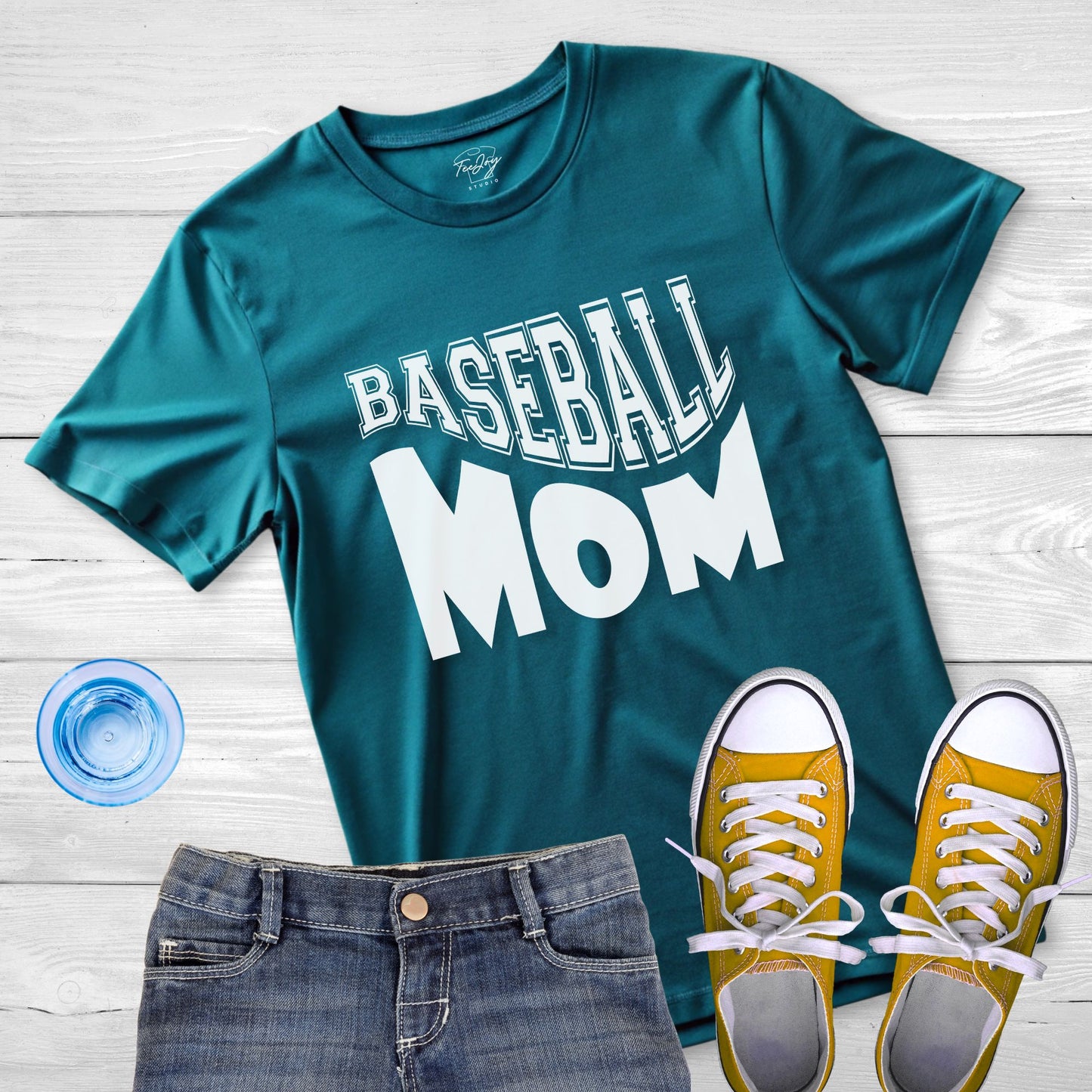 Baseball Mom: Diamond Diva Tee
