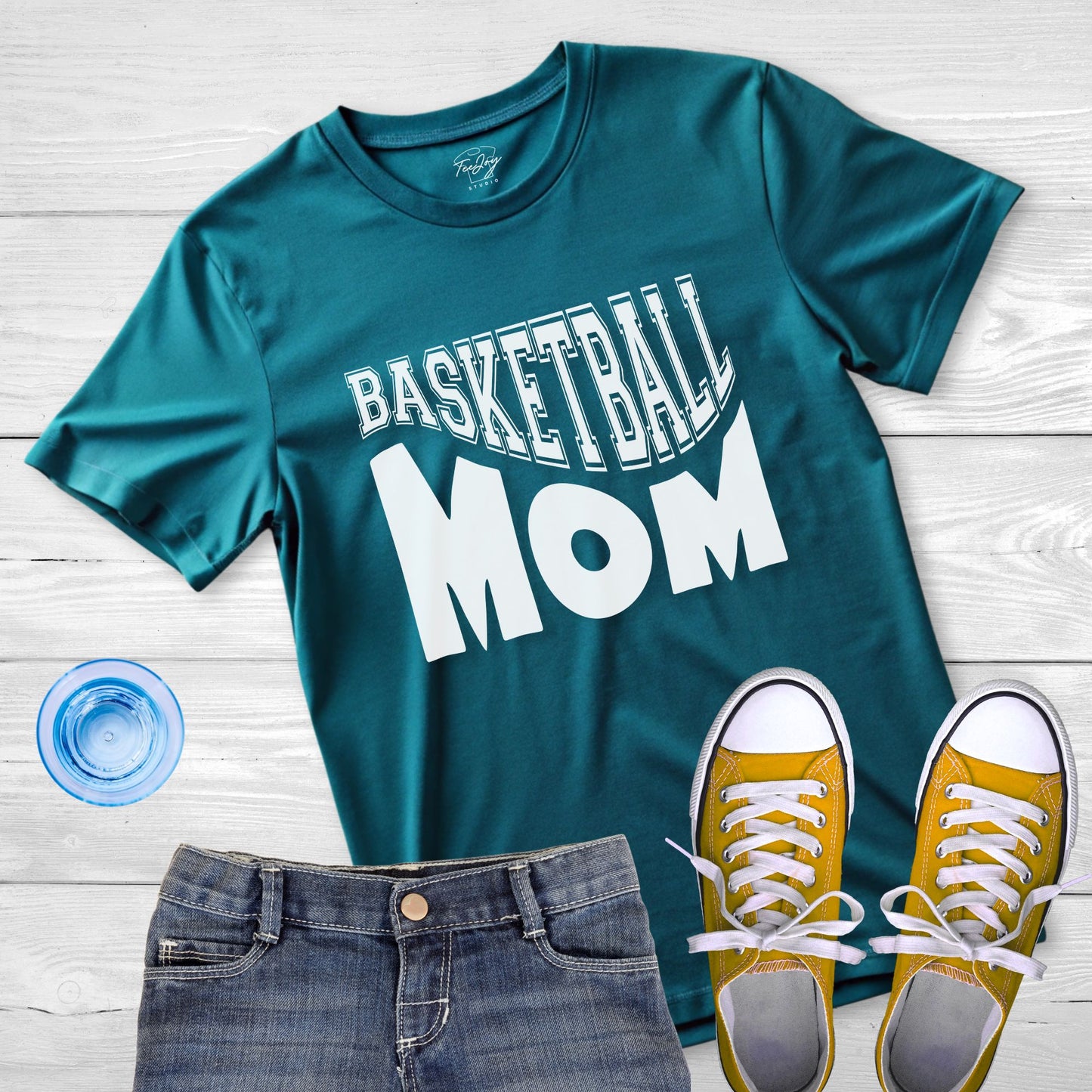 Basketball Mom: Courtside Champion Tee