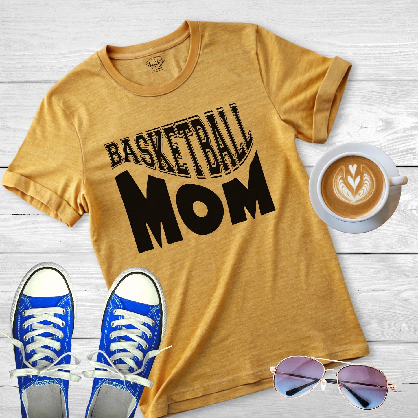 Basketball Mom: Courtside Champion Tee