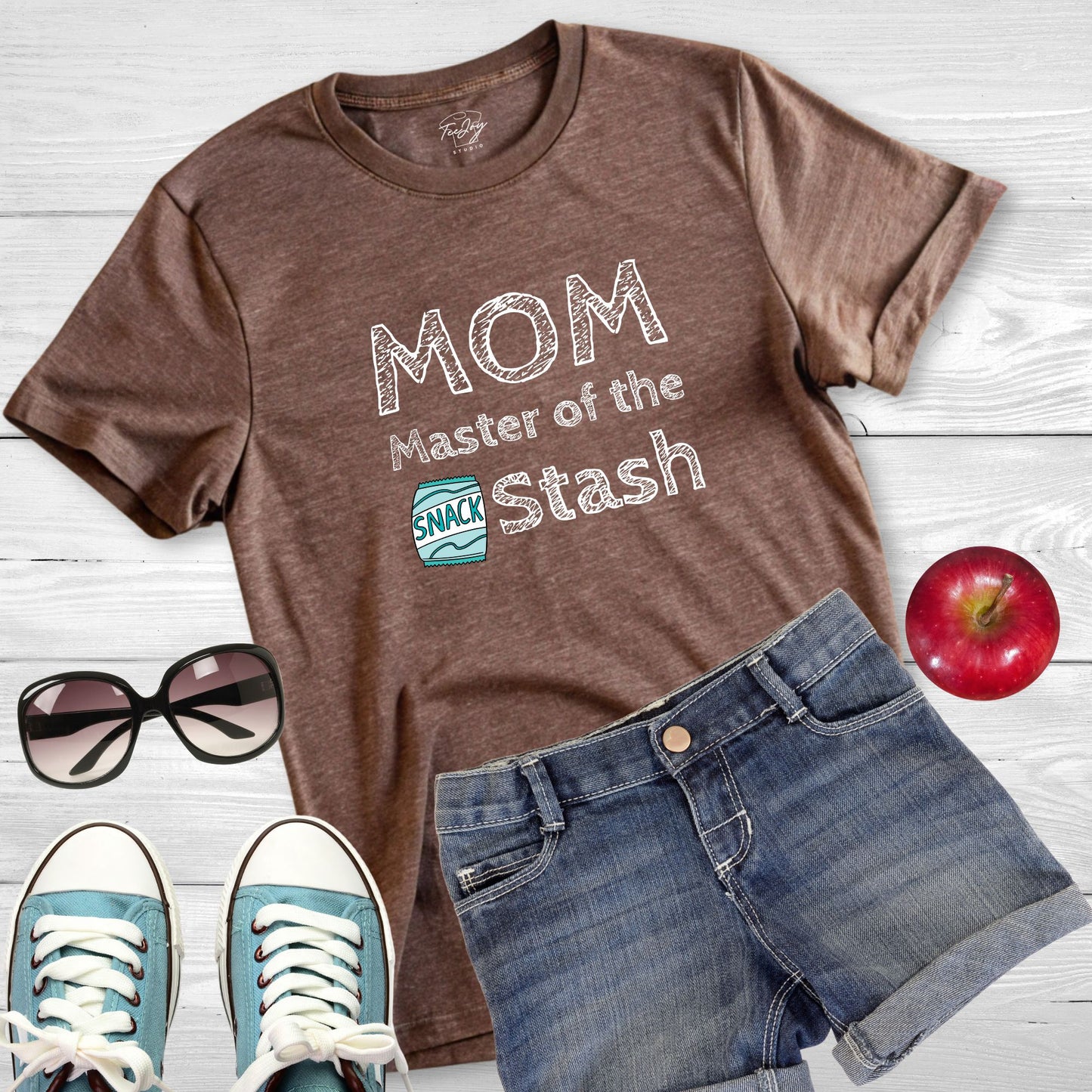 Mom Snack Stash Tee