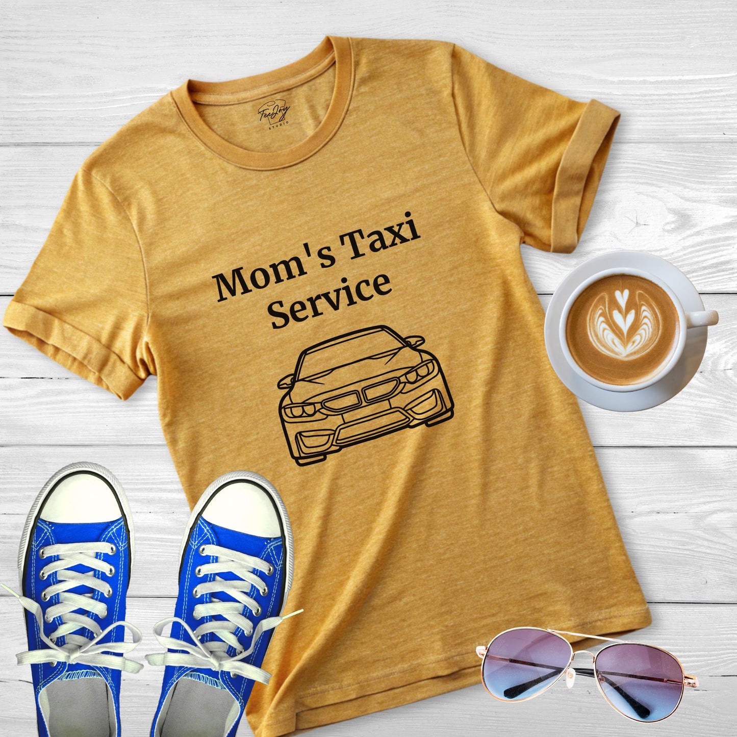 Mom's Taxi Service - BMW -Tee