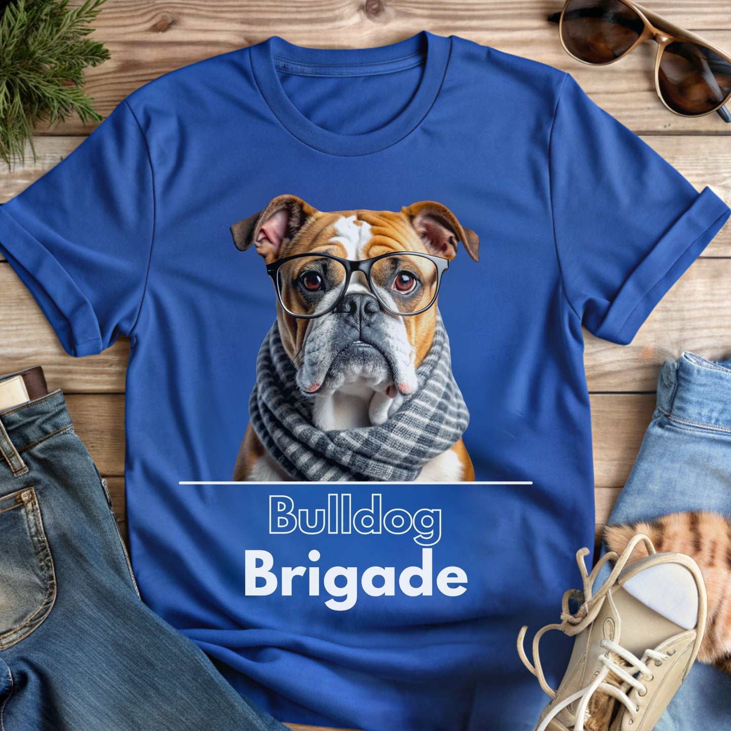 Cute Bulldog T-shirt for Dog Lovers | Bulldog Brigade