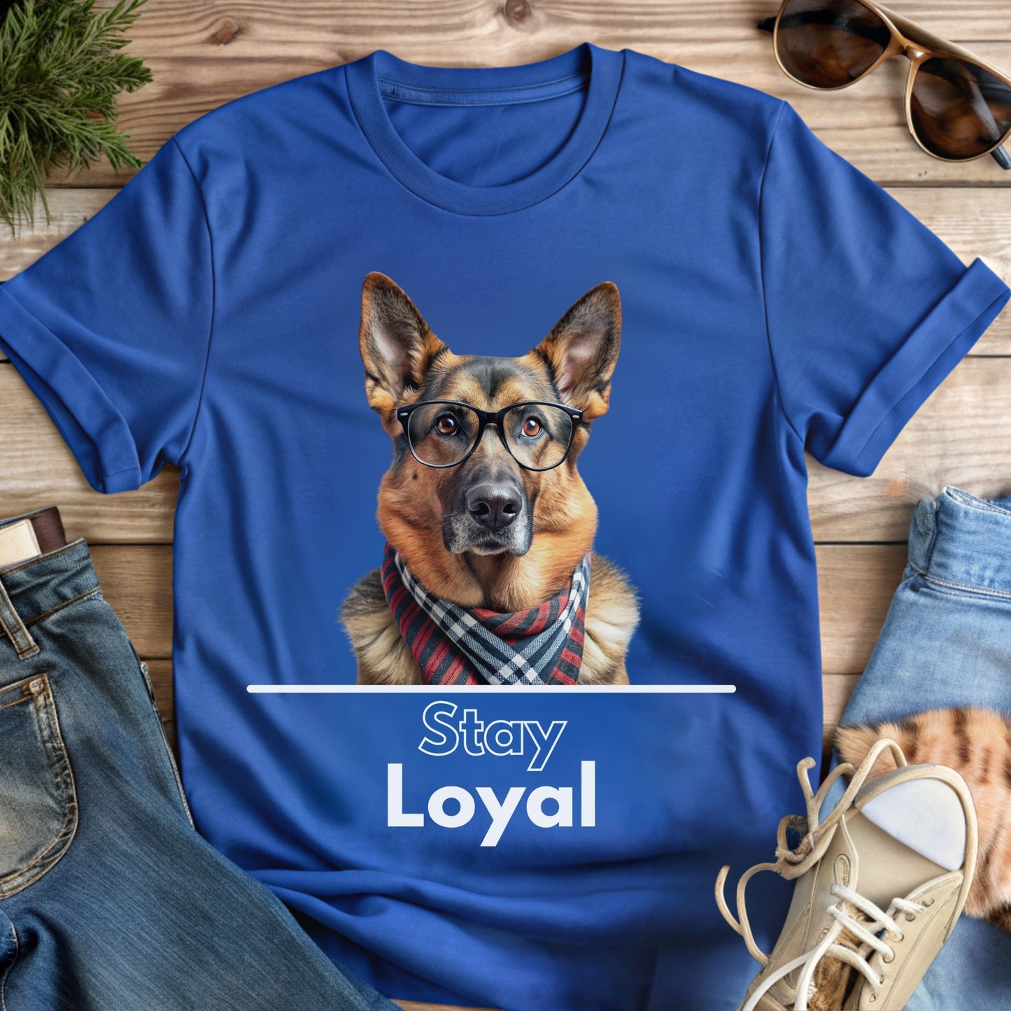 Cute German Shepherd Dog T-Shirt