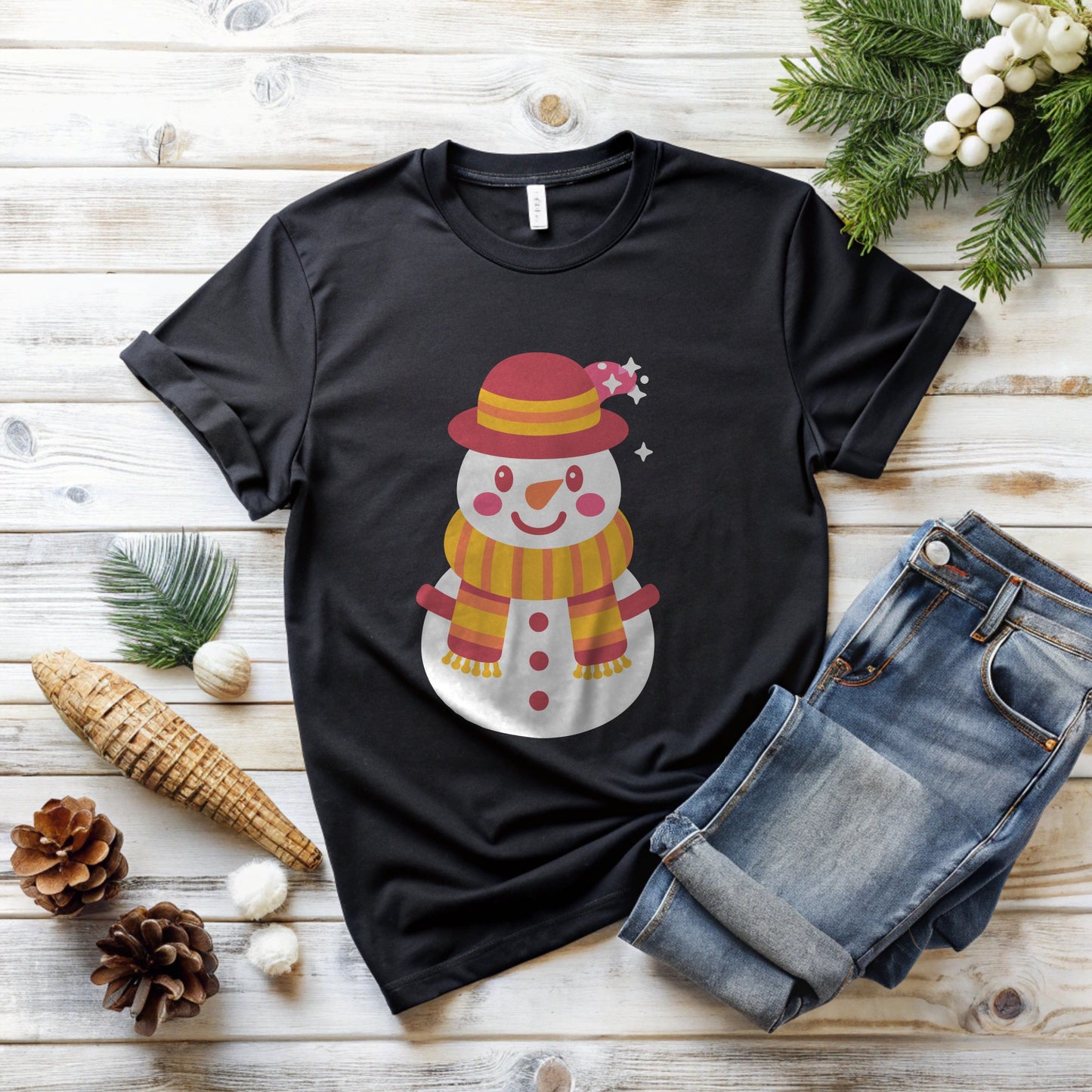 Snowman Tee