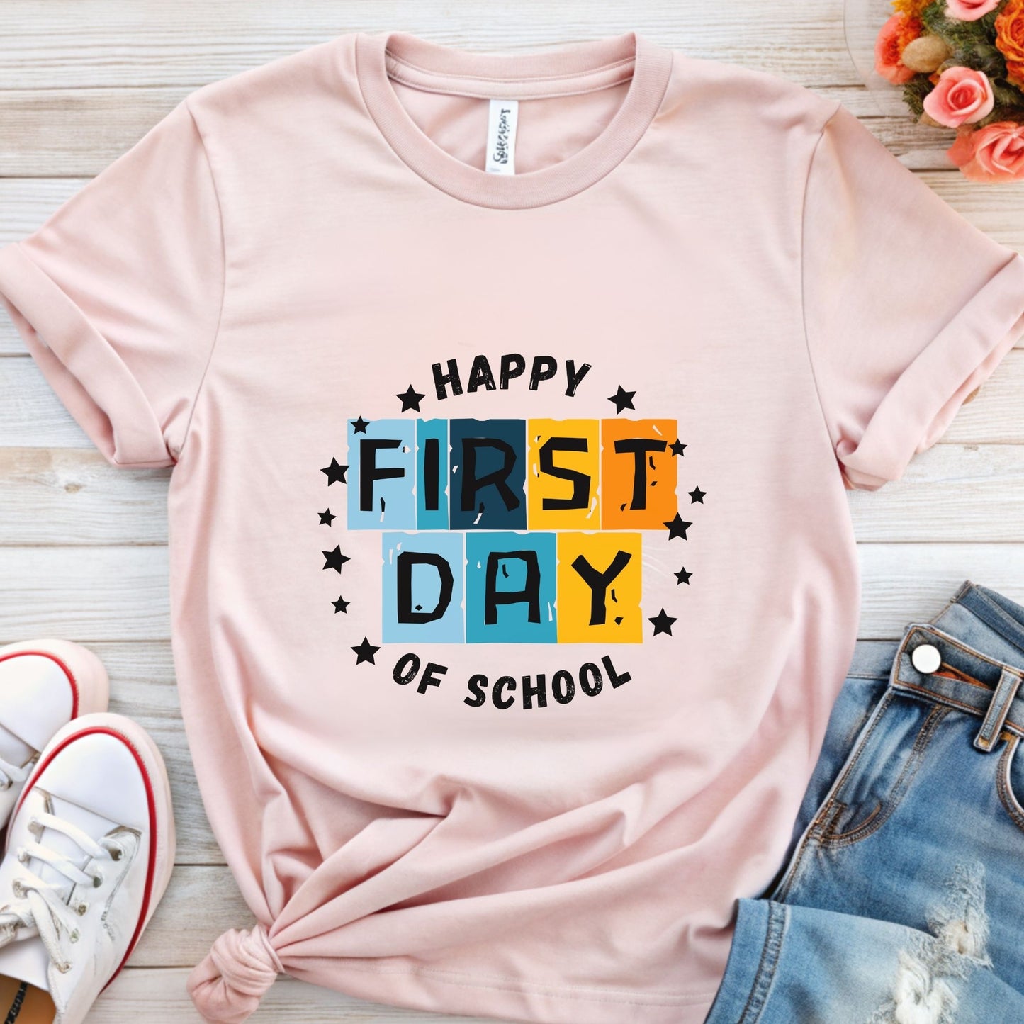 Happy First Day of School Teacher Shirt