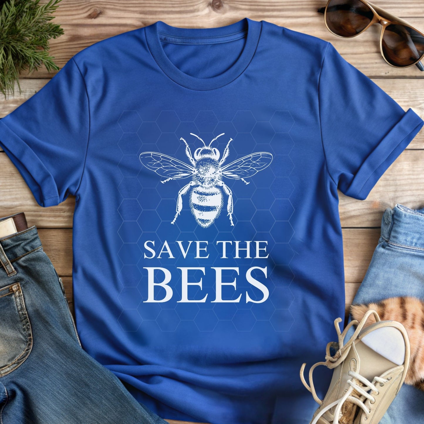 Save the BEES T-Shirt | Graphic Tee for Nature Lovers
