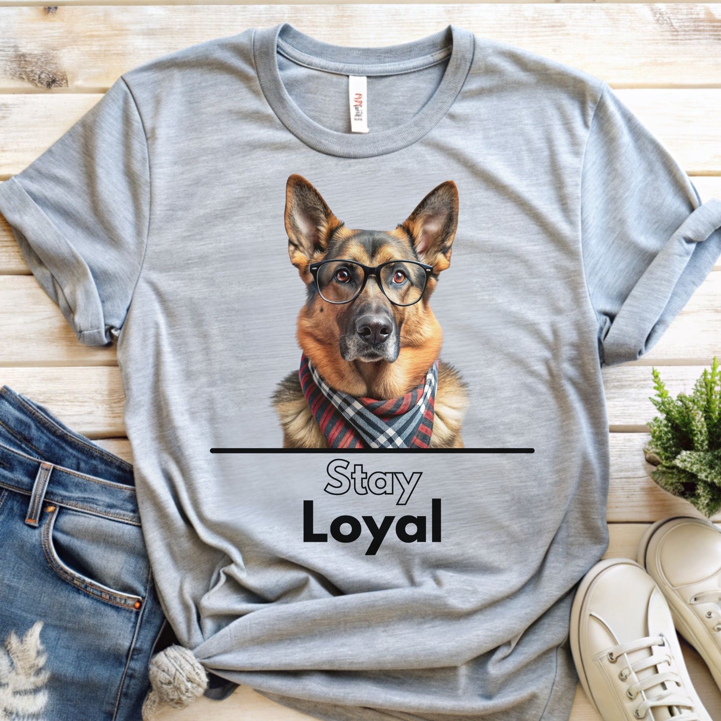 Cute German Shepherd Dog T-Shirt