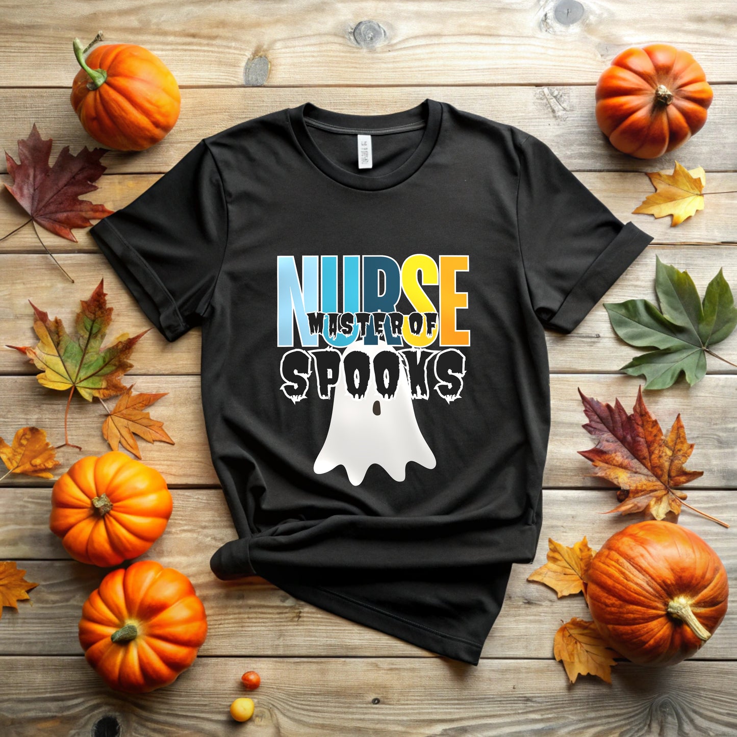 Master of Spooks T-Shirt for Nurse | Spooky Medical Design,