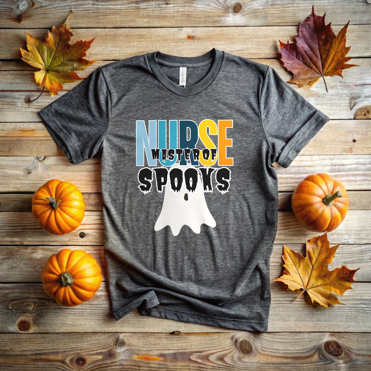 Master of Spooks T-Shirt for Nurse | Spooky Medical Design,
