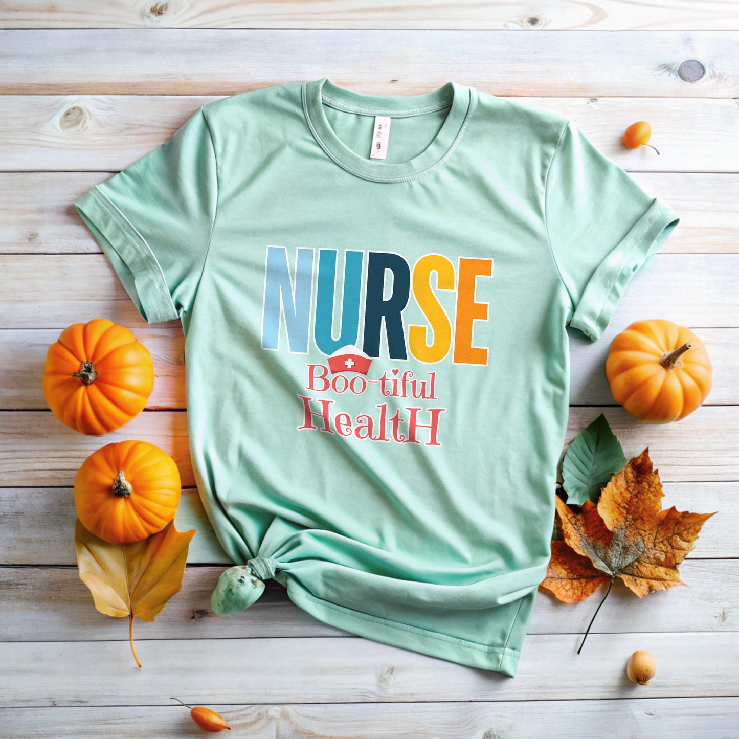 Boo-tiful Health T-Shirt for Nurse | Spooky Medical Design