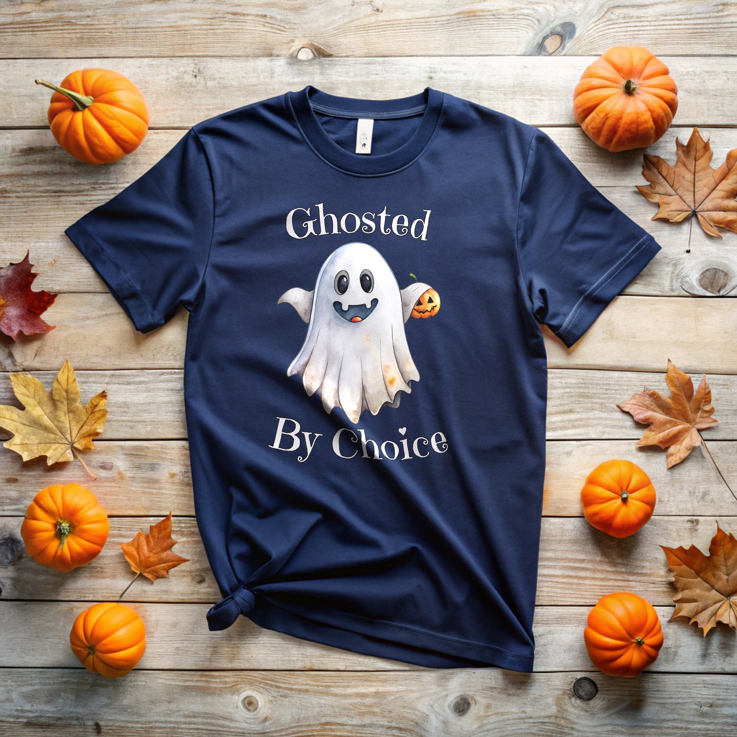 Ghosted By Choice Halloween T-Shirt | Perfect for Spooky Season