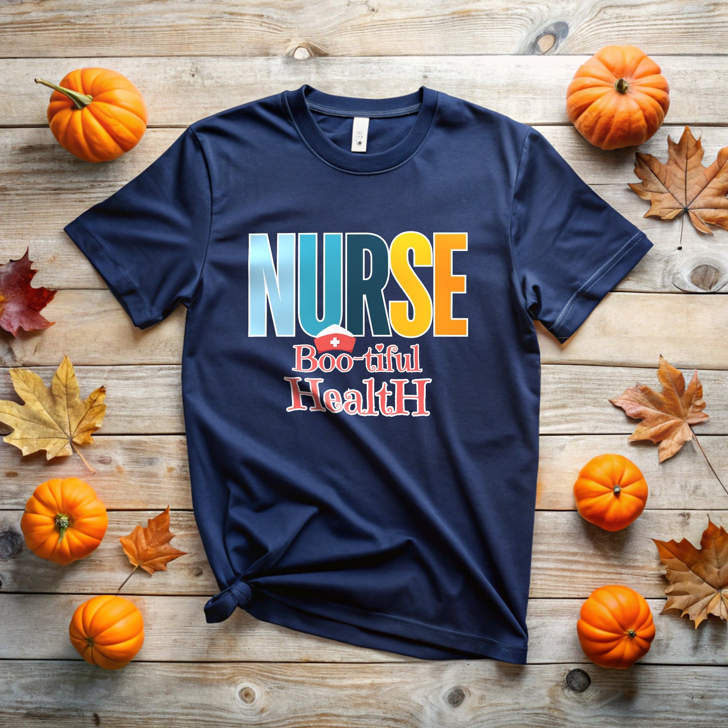 Boo-tiful Health T-Shirt for Nurse | Spooky Medical Design
