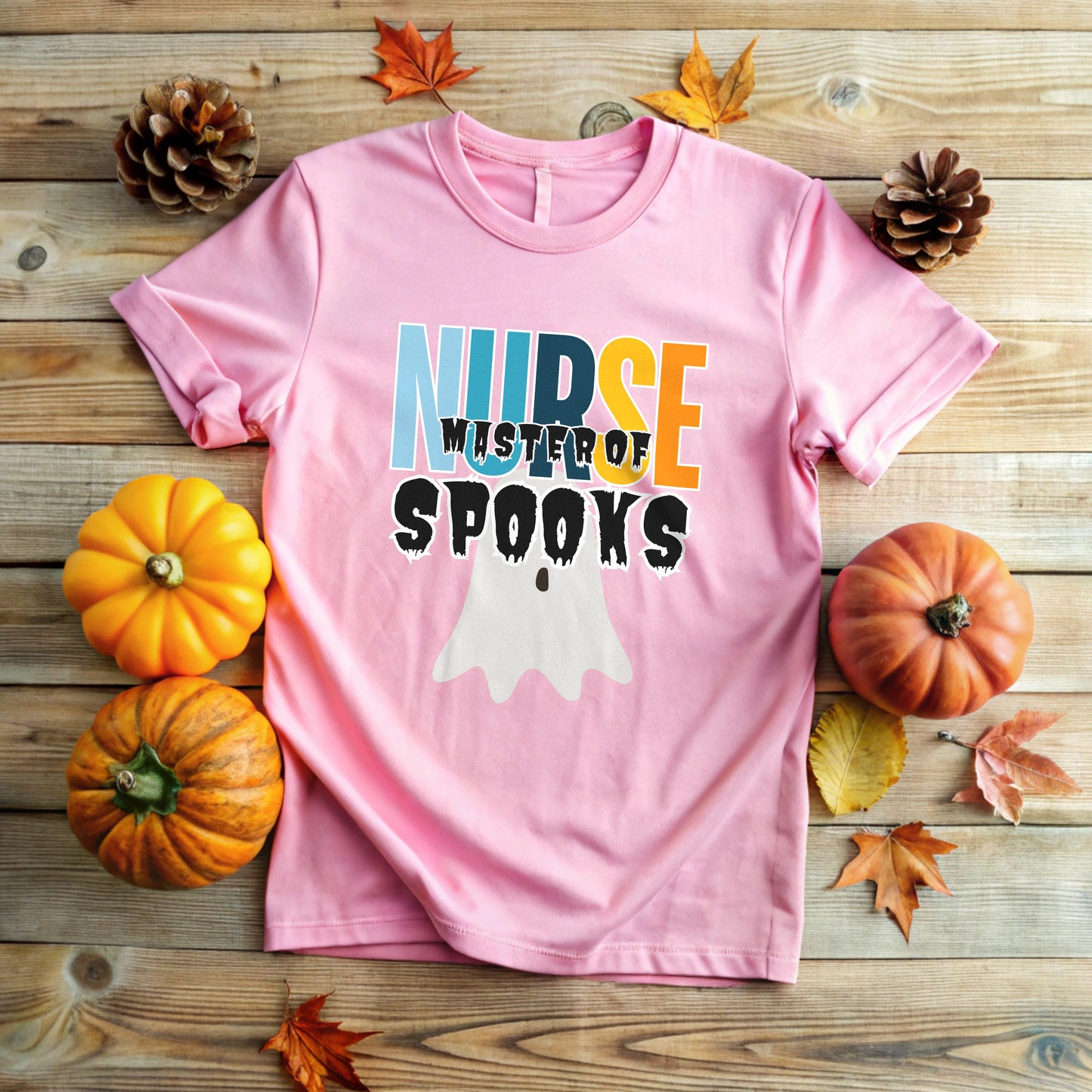 Master of Spooks T-Shirt for Nurse | Spooky Medical Design,