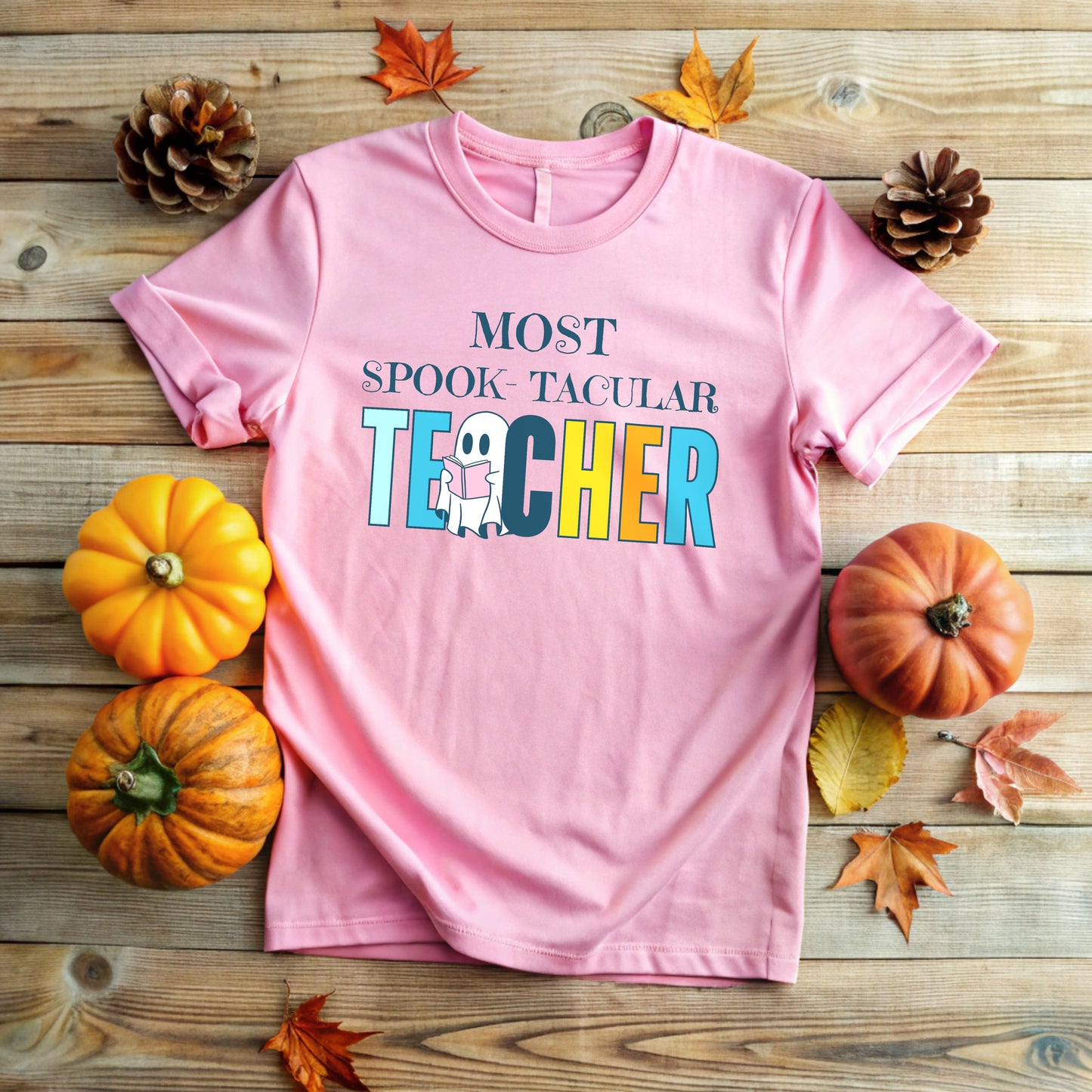 Most Spook-tacular Teacher T-Shirt | Halloween Teacher Tee