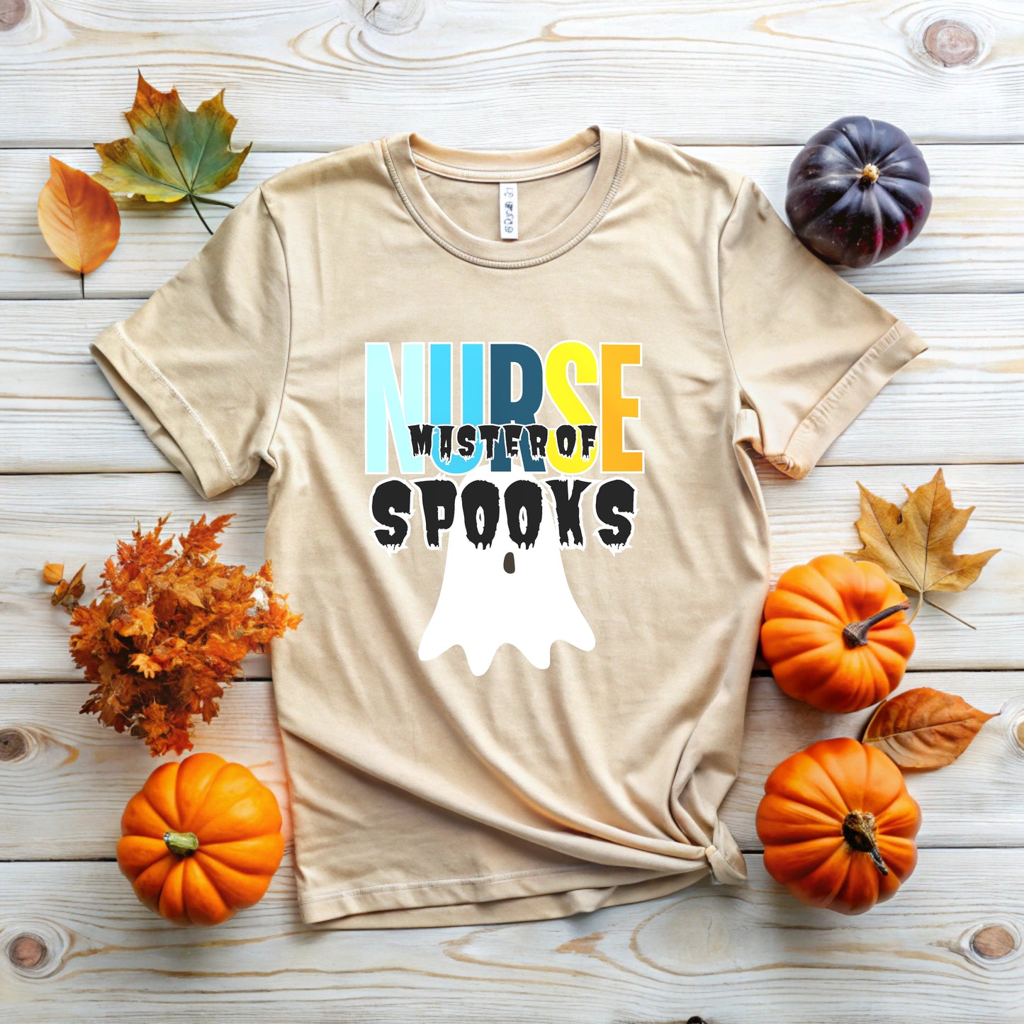 Master of Spooks T-Shirt for Nurse | Spooky Medical Design,